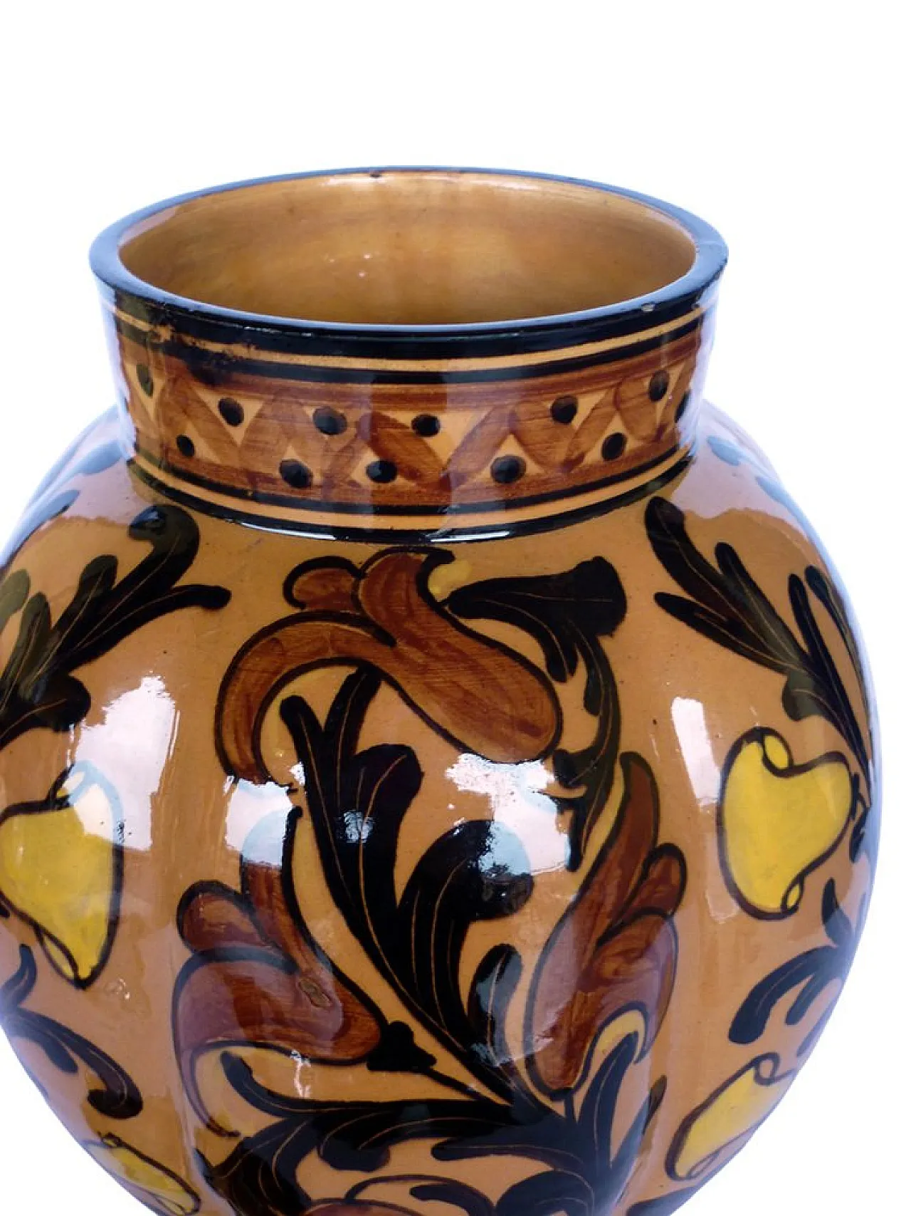 Vaso Potiche in ceramica, anni '20 3