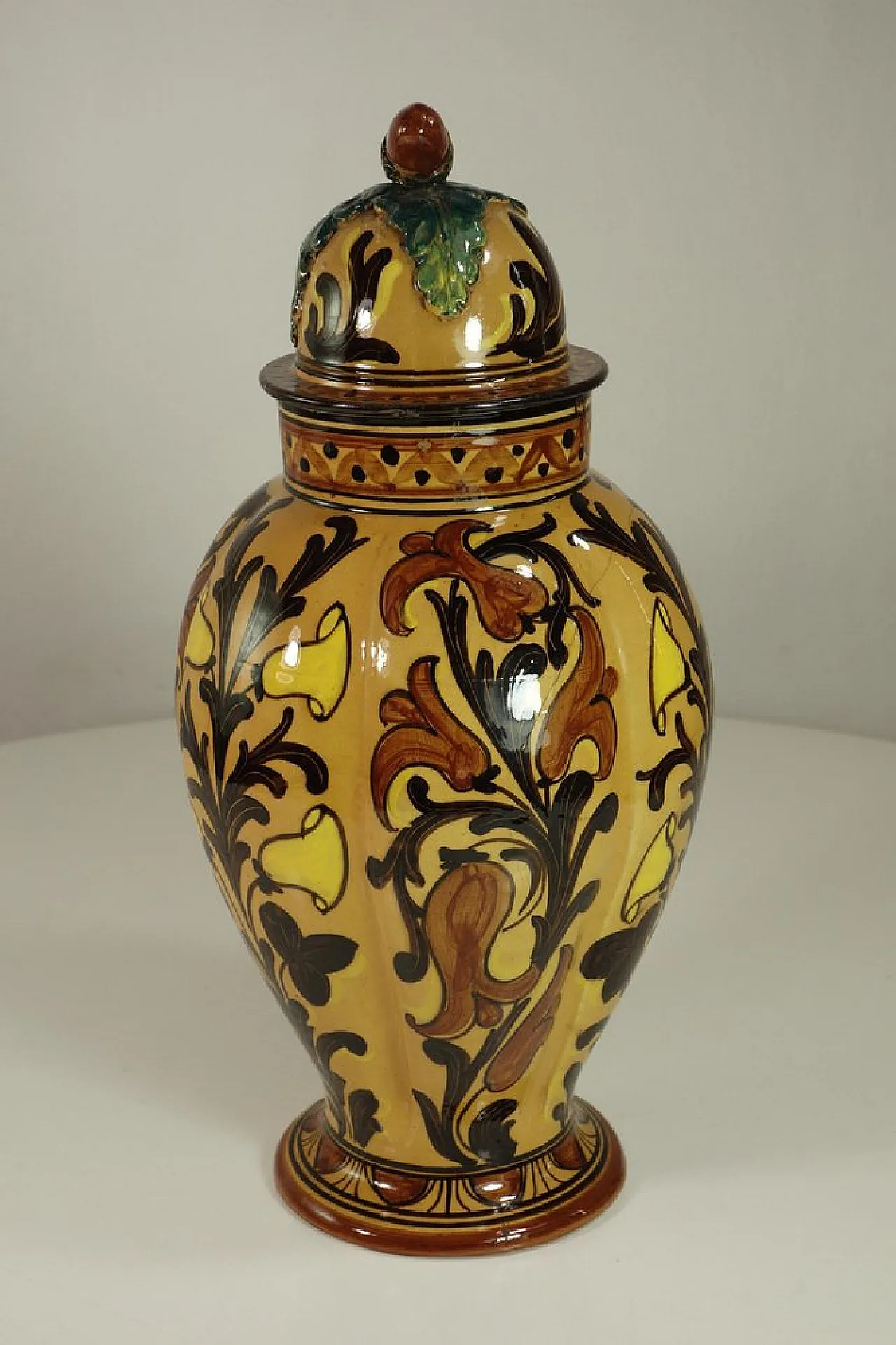 Vaso Potiche in ceramica, anni '20 8