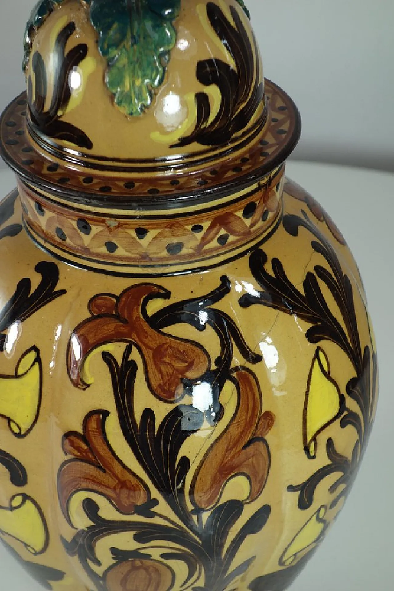 Vaso Potiche in ceramica, anni '20 9