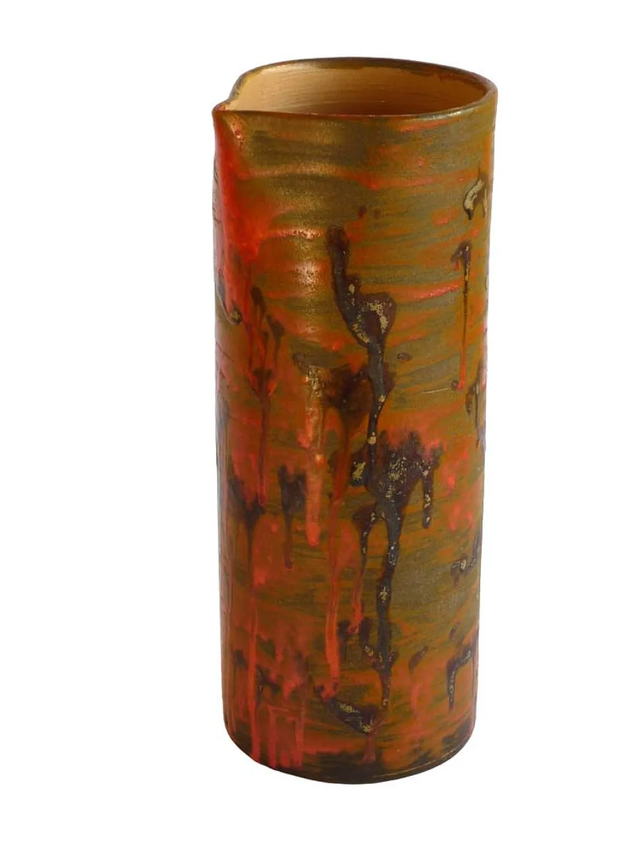 Set astratto in ceramica di Alf Gaudenzi, anni '60 2