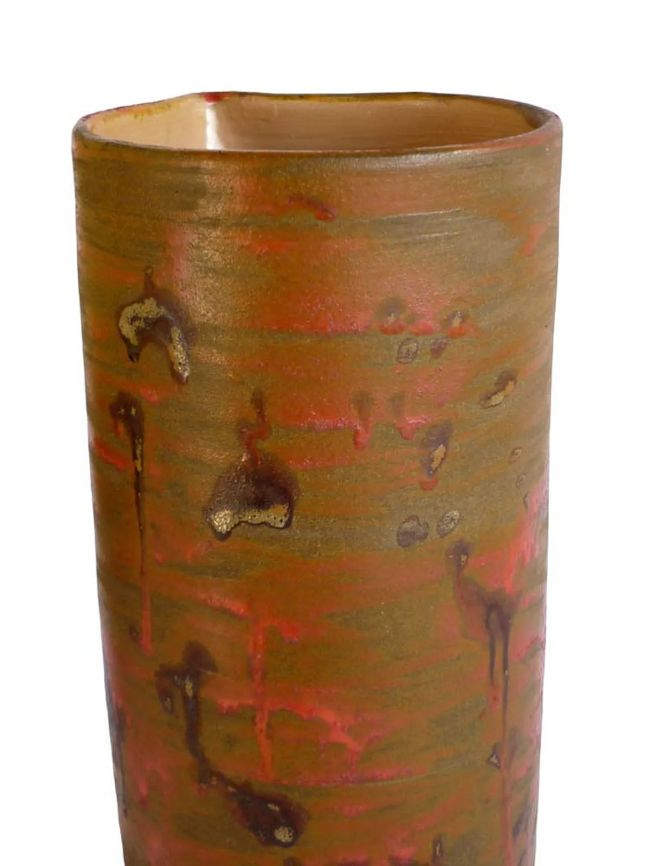 Set astratto in ceramica di Alf Gaudenzi, anni '60 4