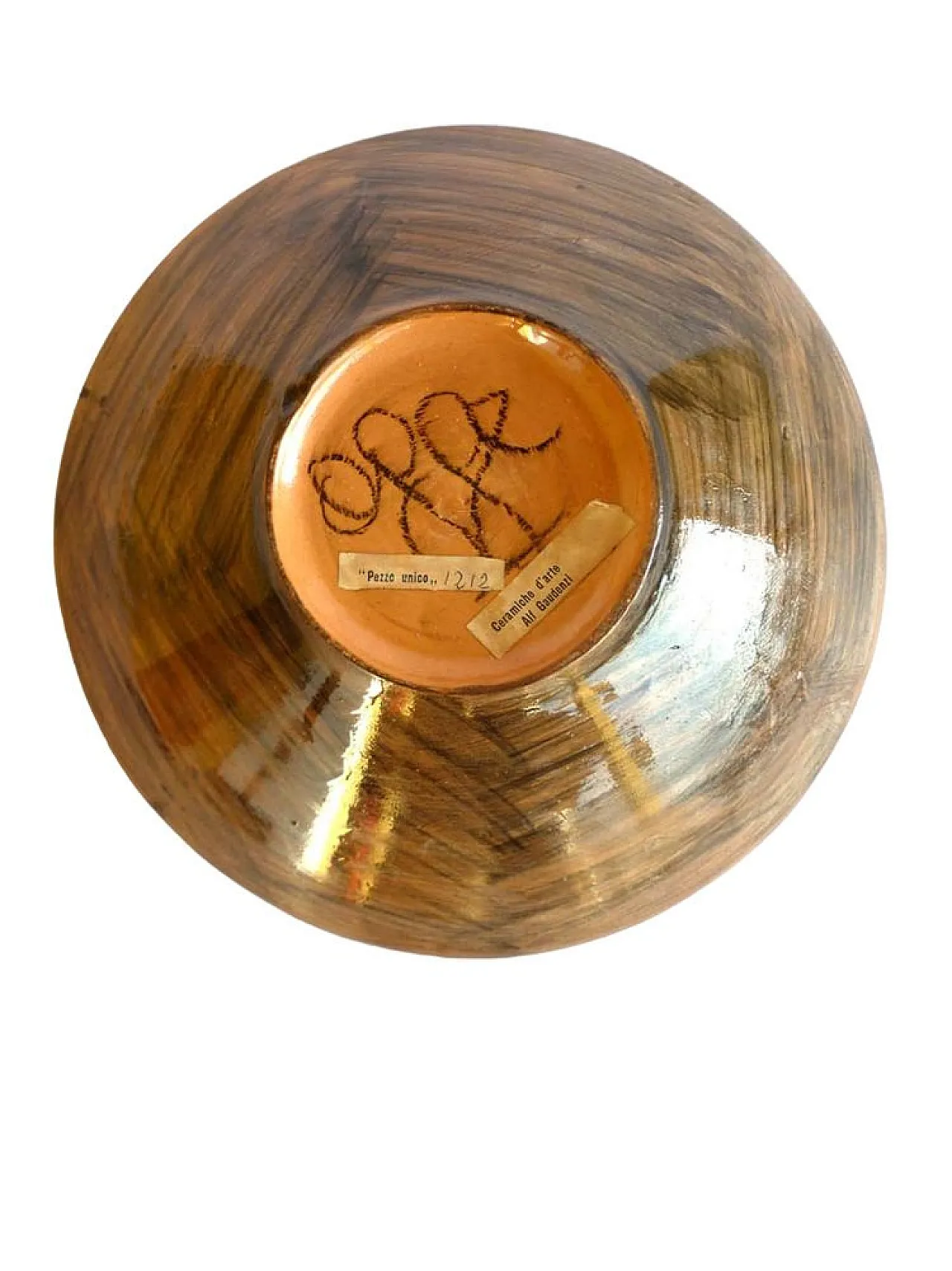 Set astratto in ceramica di Alf Gaudenzi, anni '60 7