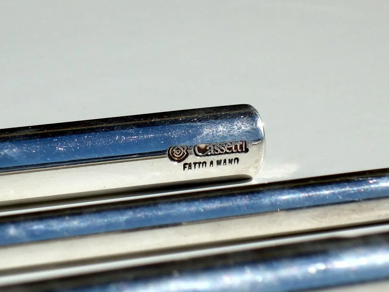 Silver-plated cocktail set by F.lli Cassetti, 1970s 4