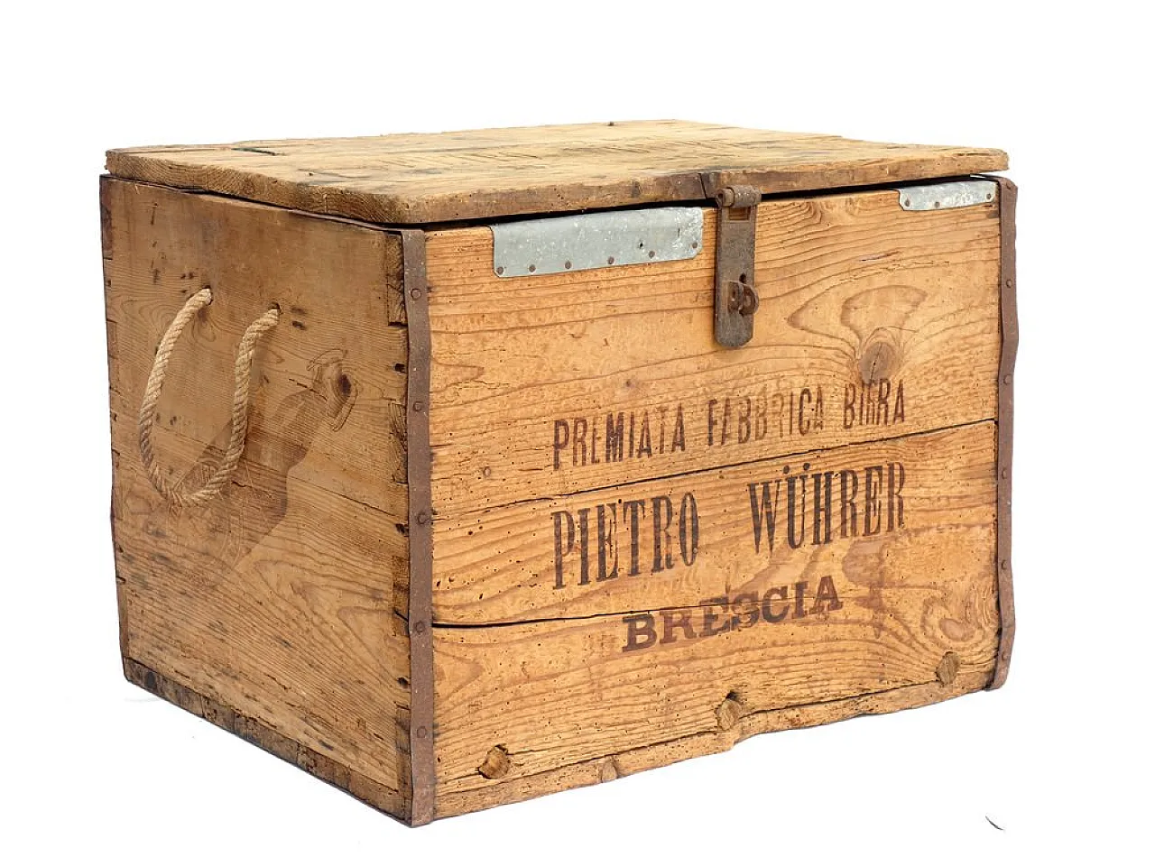 Baule da birra in legno di Pietro Whürer, anni '40 1