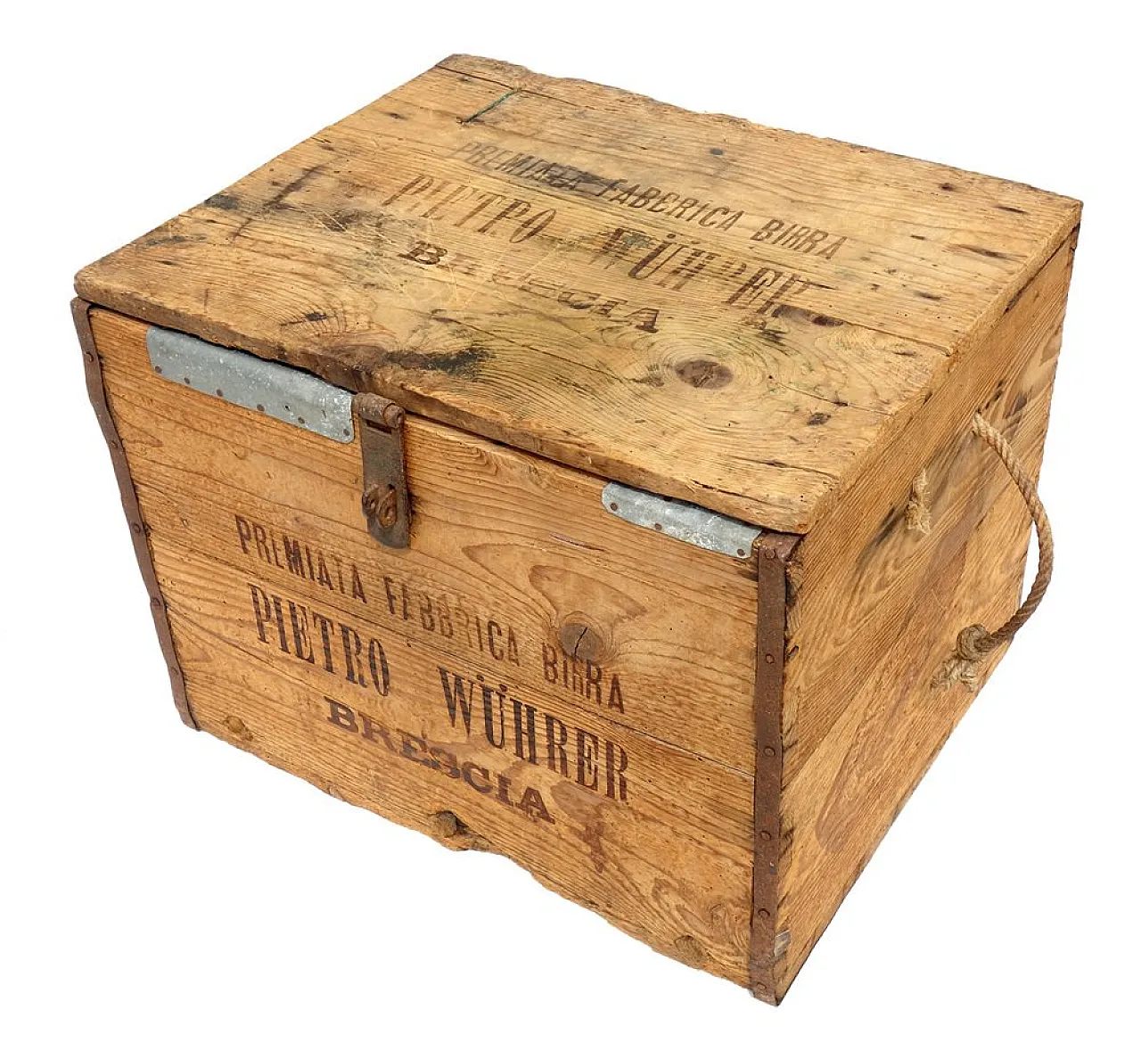 Baule da birra in legno di Pietro Whürer, anni '40 3