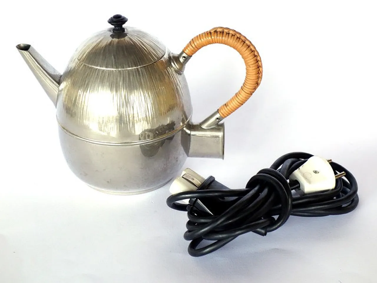 Teiera elettrica Art Nouveau in metallo argentato di WMF, anni '10 5