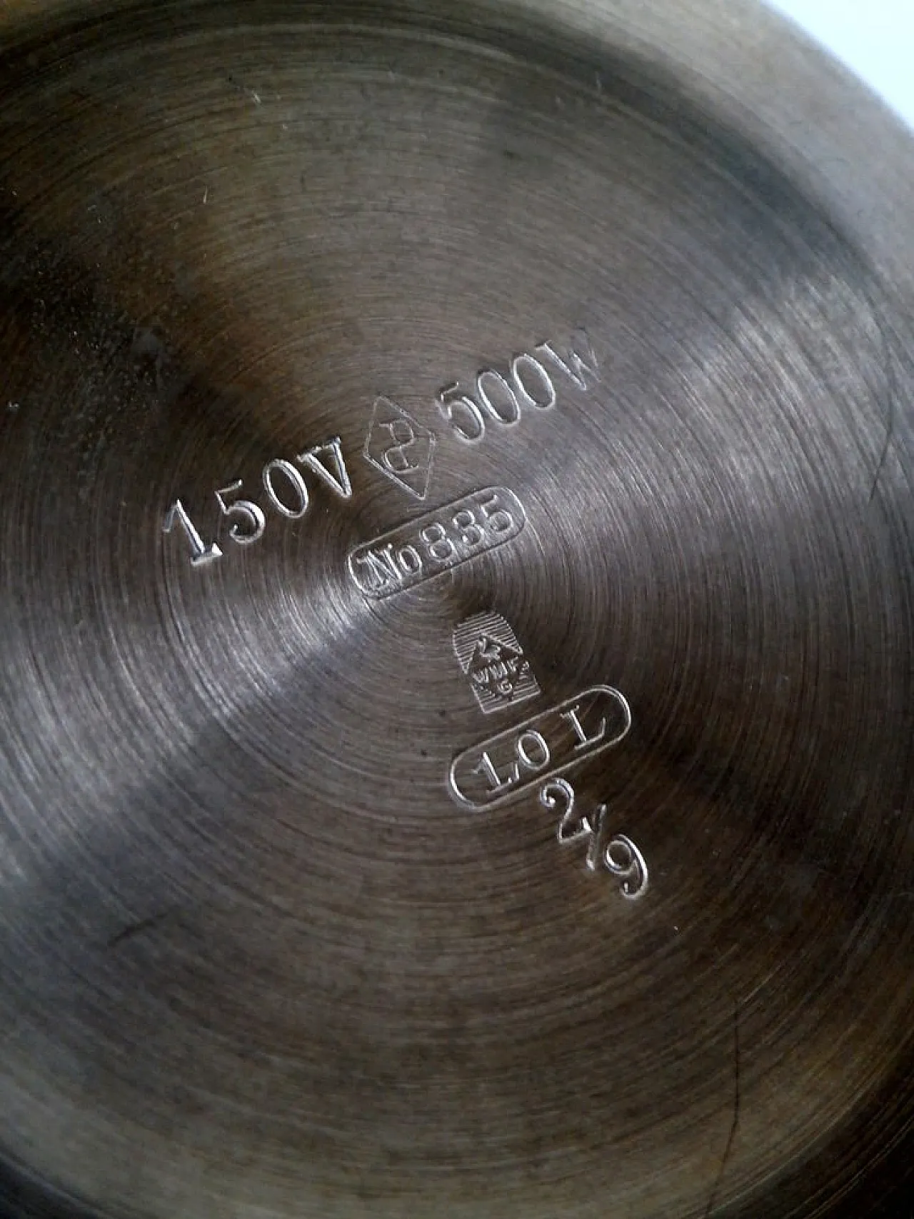 Teiera elettrica Art Nouveau in metallo argentato di WMF, anni '10 6