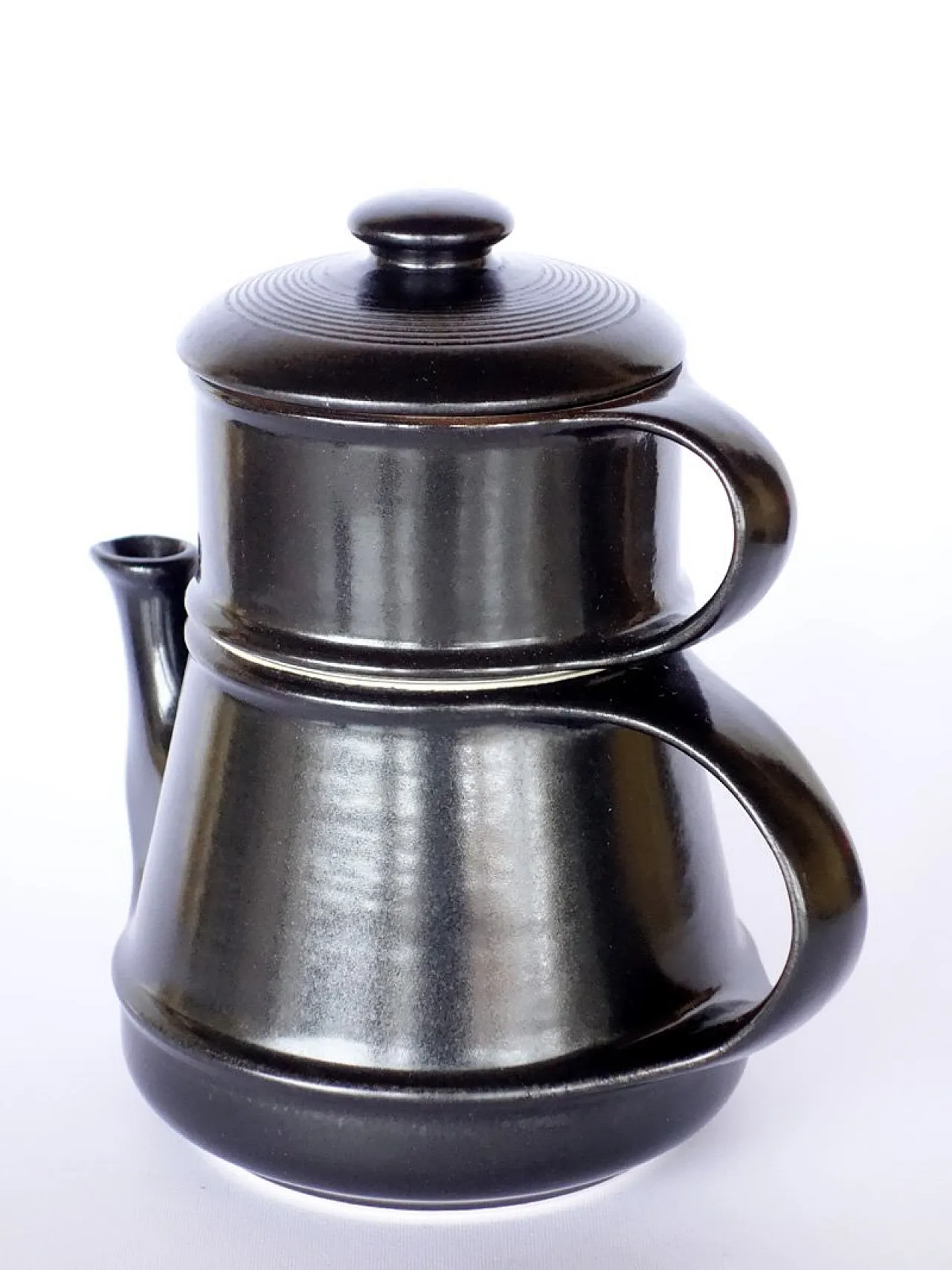 Teiera in ceramica di Franco Bucci per Laboratorio Pesaro, anni '60 3