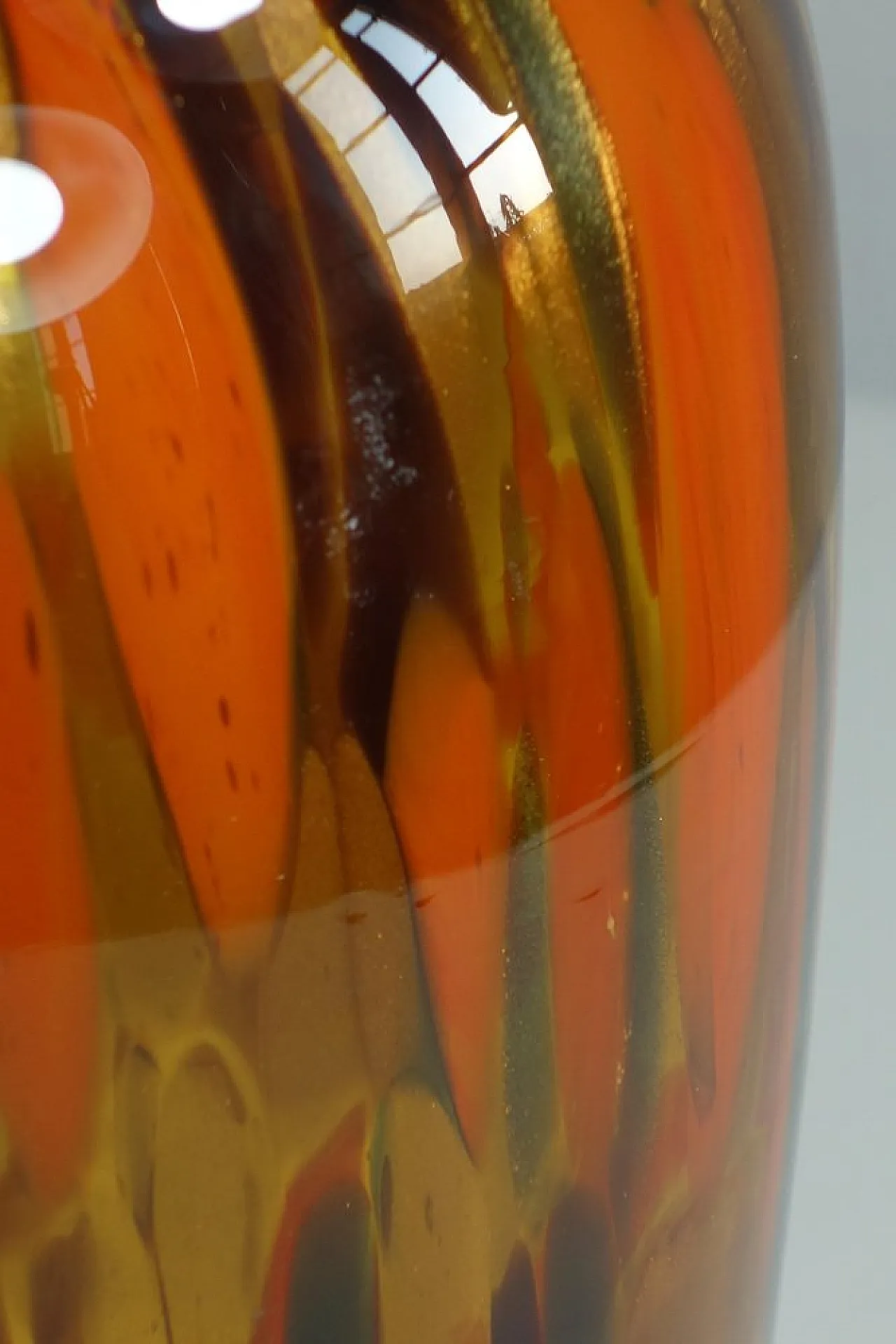 Vaso Avventurina Art Déco in vetro di Murano, anni '30 6