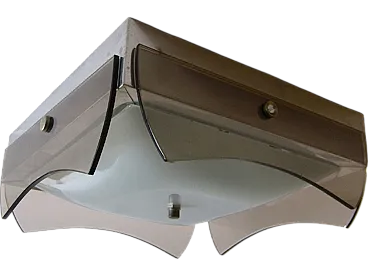 Lampada da soffitto Mid-Century di Fontana Arte, anni '50