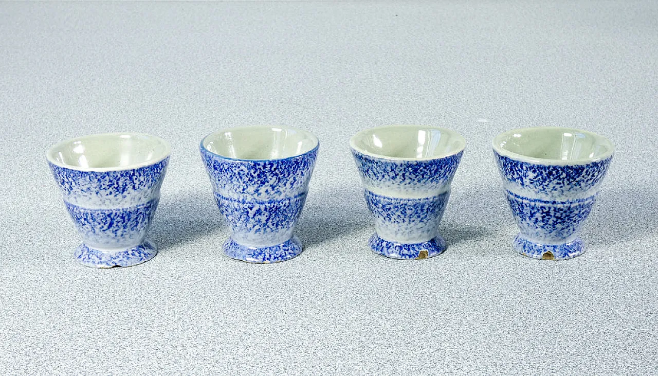 Servizio da liquore in ceramica di Ivos Pacetti per Spica, anni '30 11