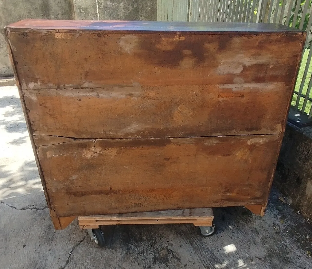 Scrivania antica in stile Luigi XVI in legno, '700 6