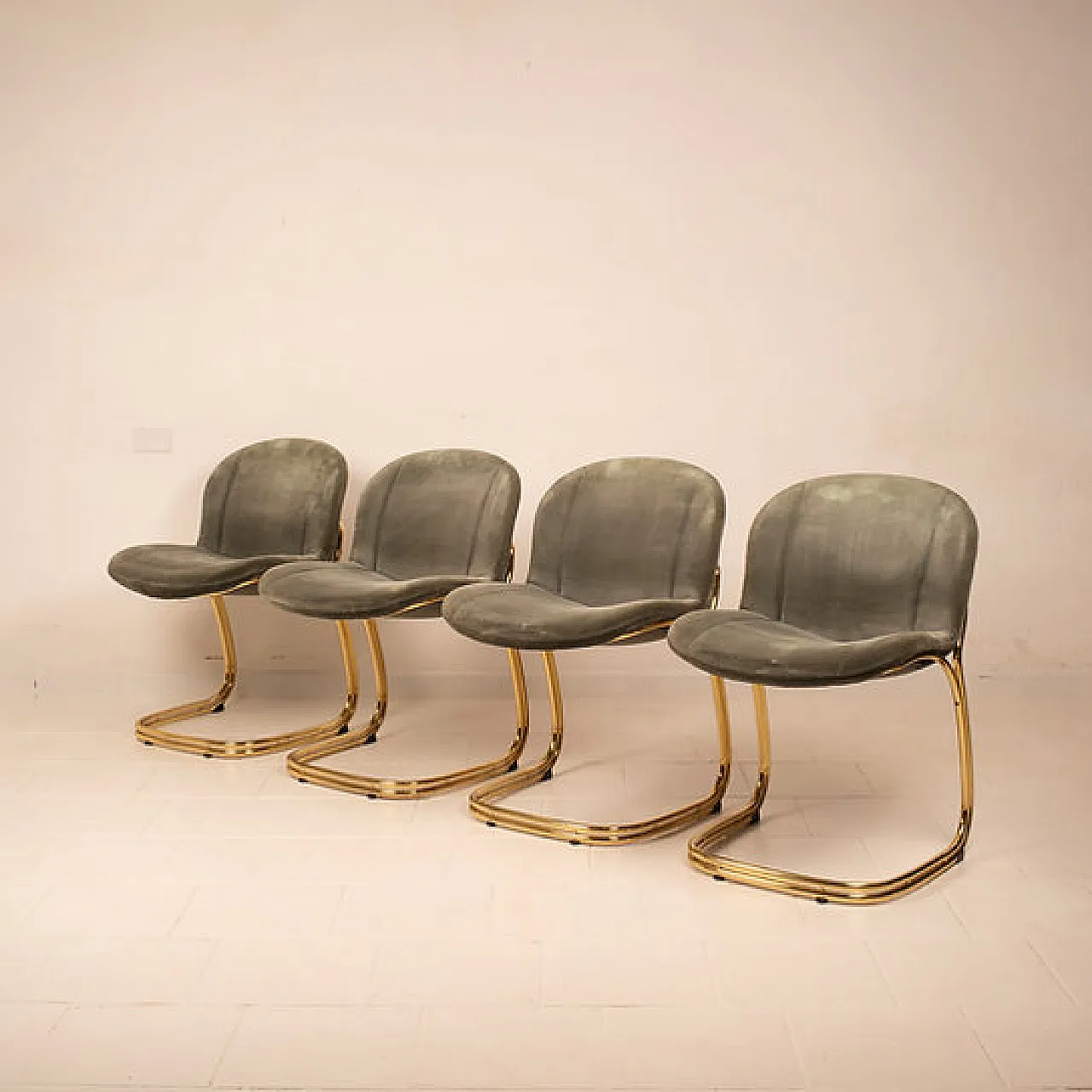 4 Sabrina chairs by Giorgio Rinaldi for RIMa Padova, 1970s 9