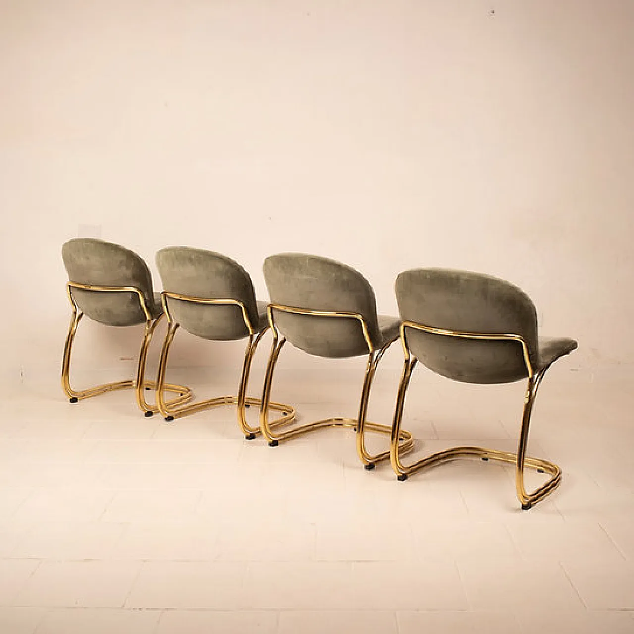 4 Sabrina chairs by Giorgio Rinaldi for RIMa Padova, 1970s 12