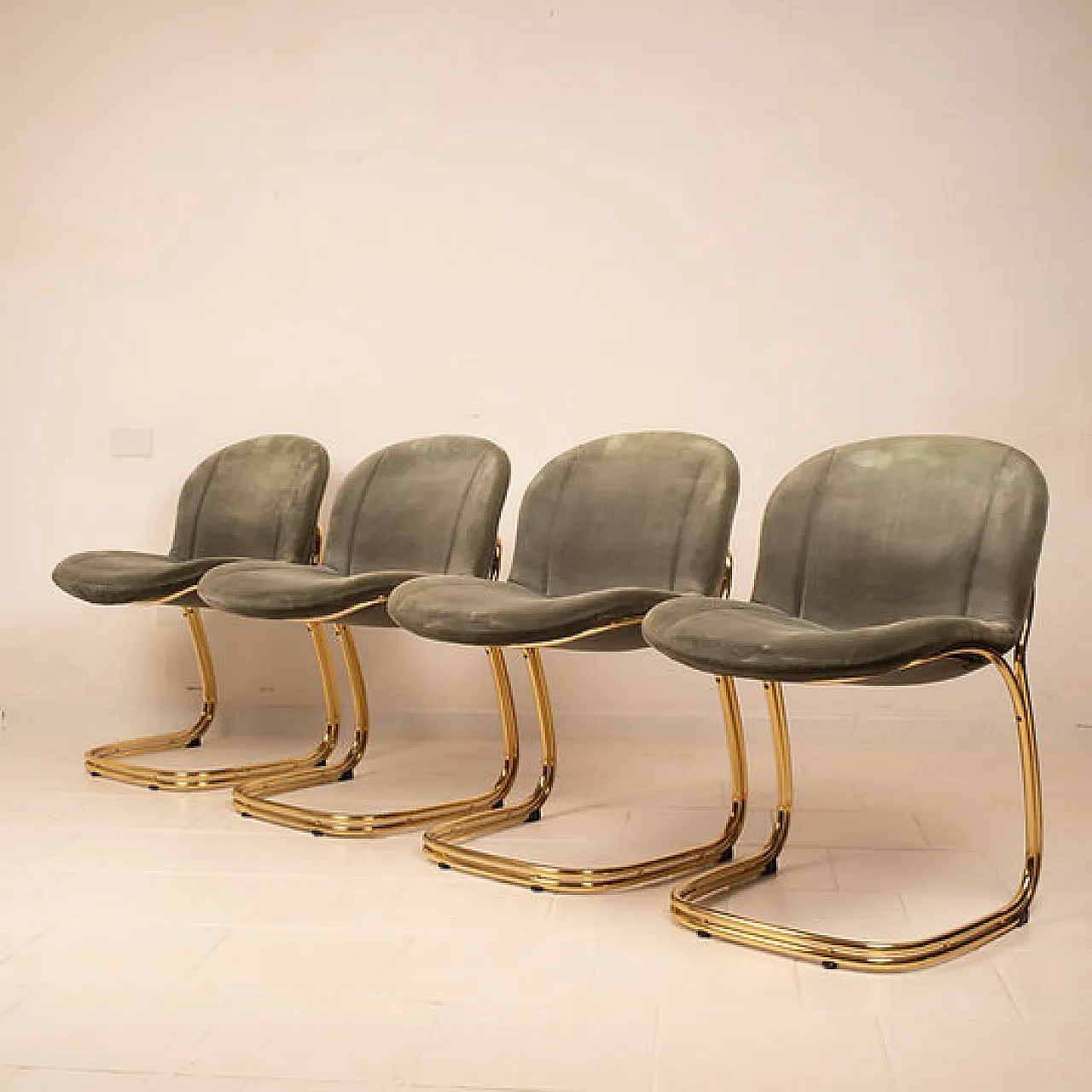 4 Sabrina chairs by Giorgio Rinaldi for RIMa Padova, 1970s 13