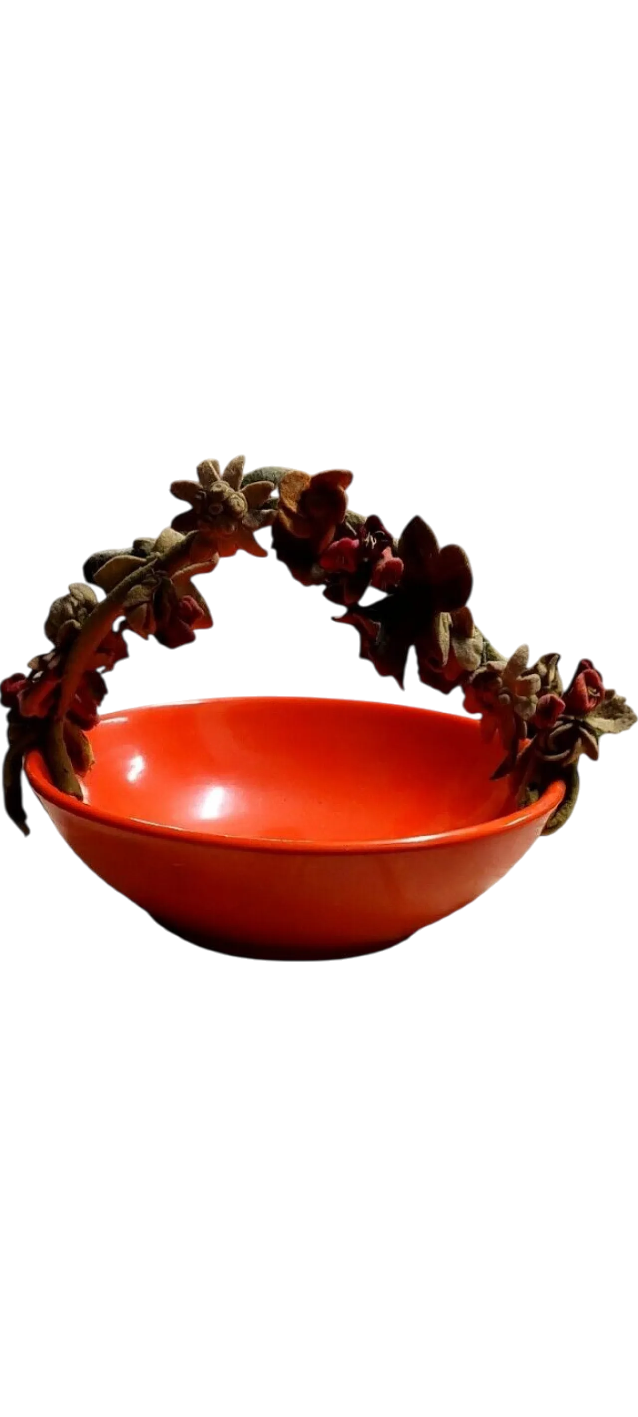 Lenci ceramic bowl vase, 20th century 9