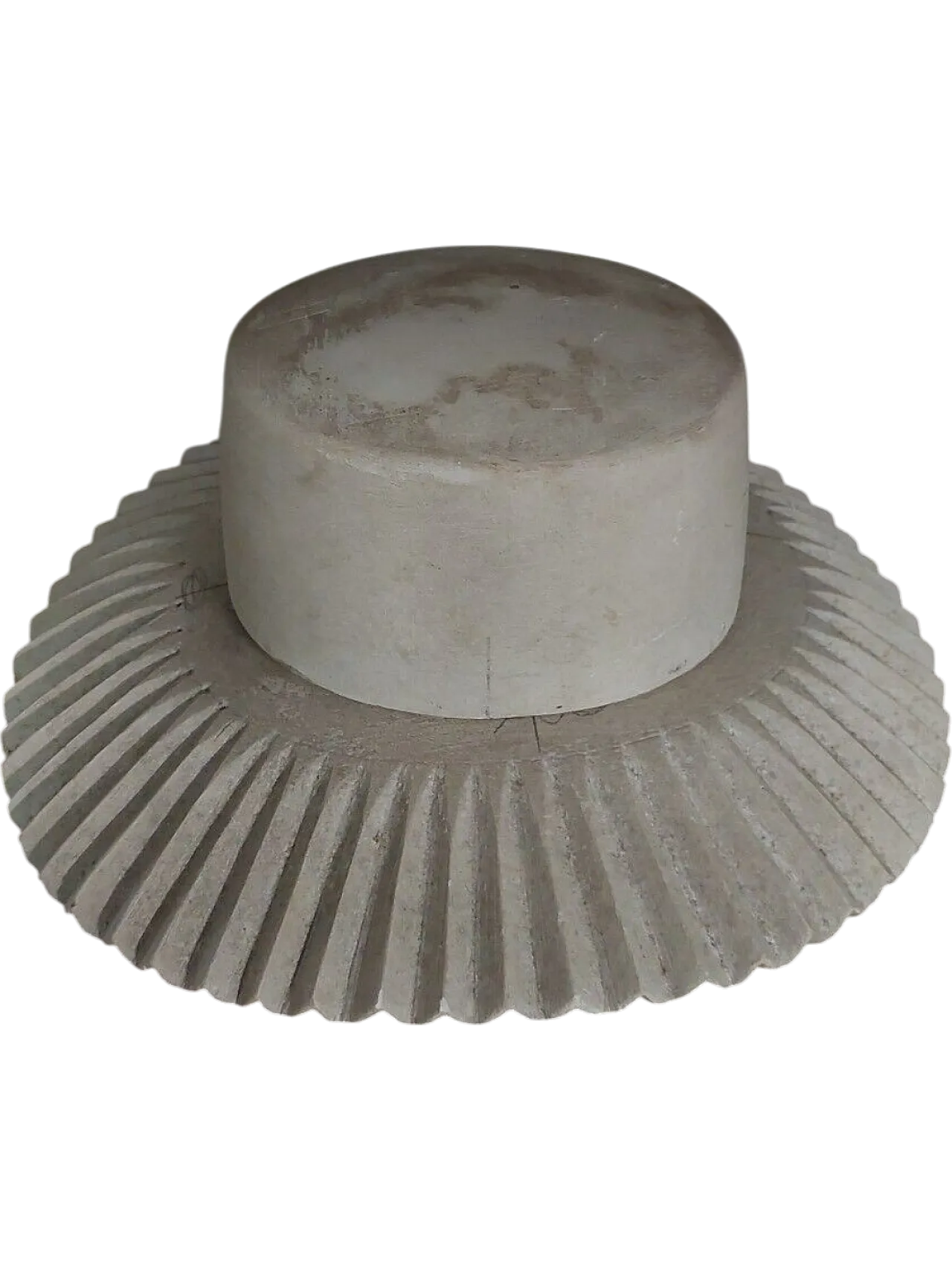 Plaster model of a hat, early 20th century 7