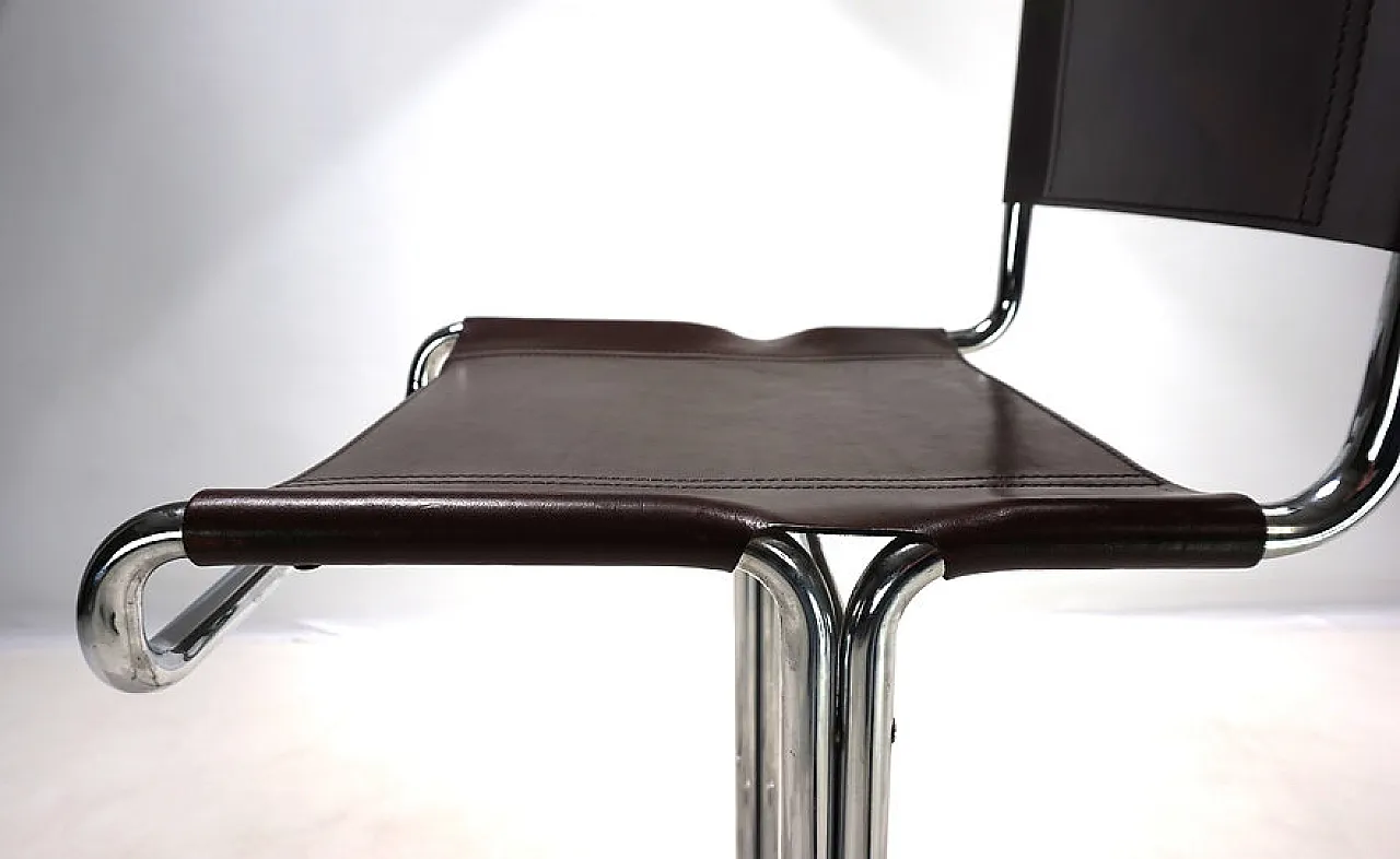 4 Tubular steel bar stools of Linea Veam, 1960s 3