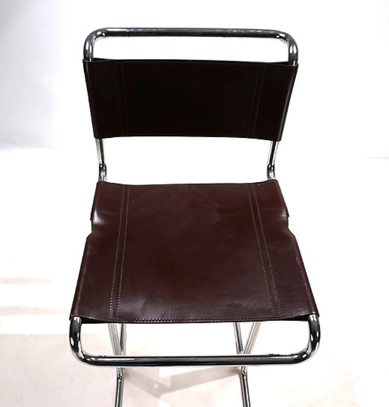 4 Tubular steel bar stools of Linea Veam, 1960s 4