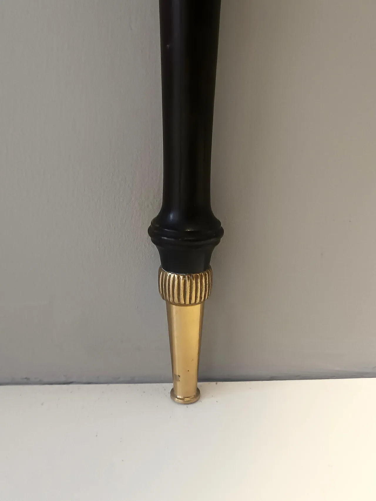 Canaletto Walnut and Beech Console with a Marble Top attr. to Paolo Buffa, Italy 14