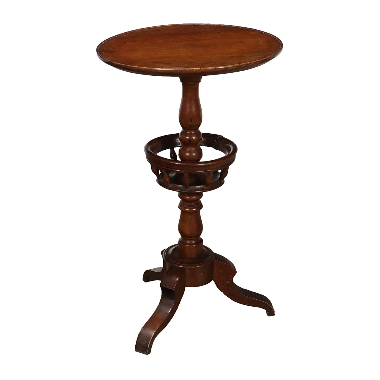 Tavolino Umbertino in noce, '800 1