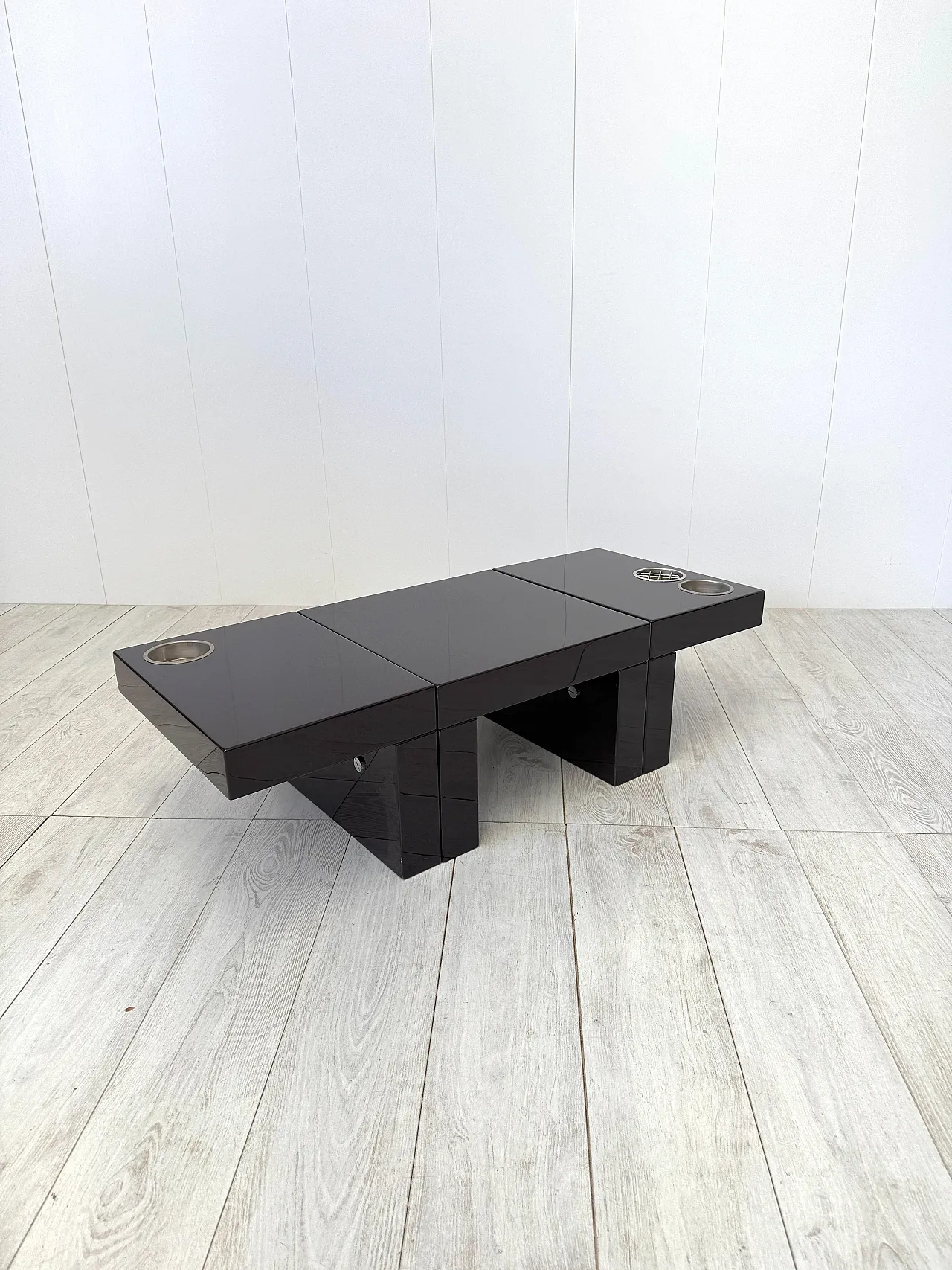 3 tavolini modulari Nac di Cesare Augusto Nava, anni '70 6