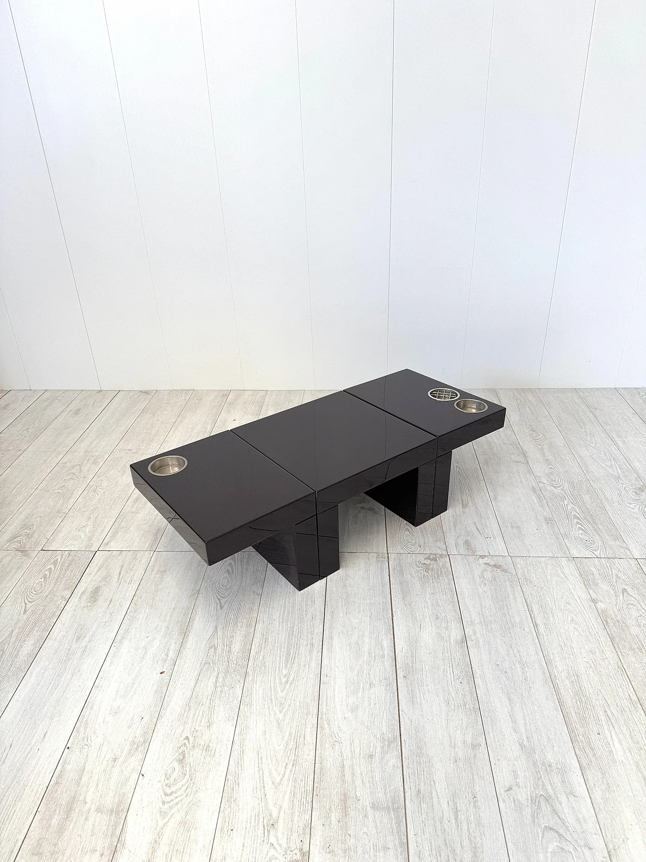 3 tavolini modulari Nac di Cesare Augusto Nava, anni '70 8