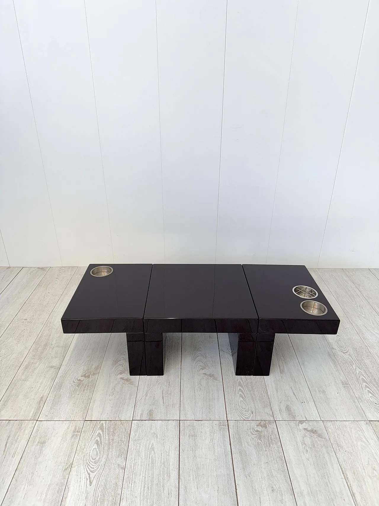 3 tavolini modulari Nac di Cesare Augusto Nava, anni '70 10