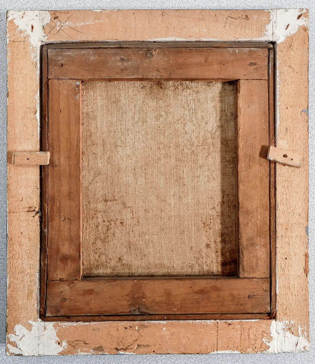 Ritratto di uomo, olio su tela, scuola italiana, '800 5