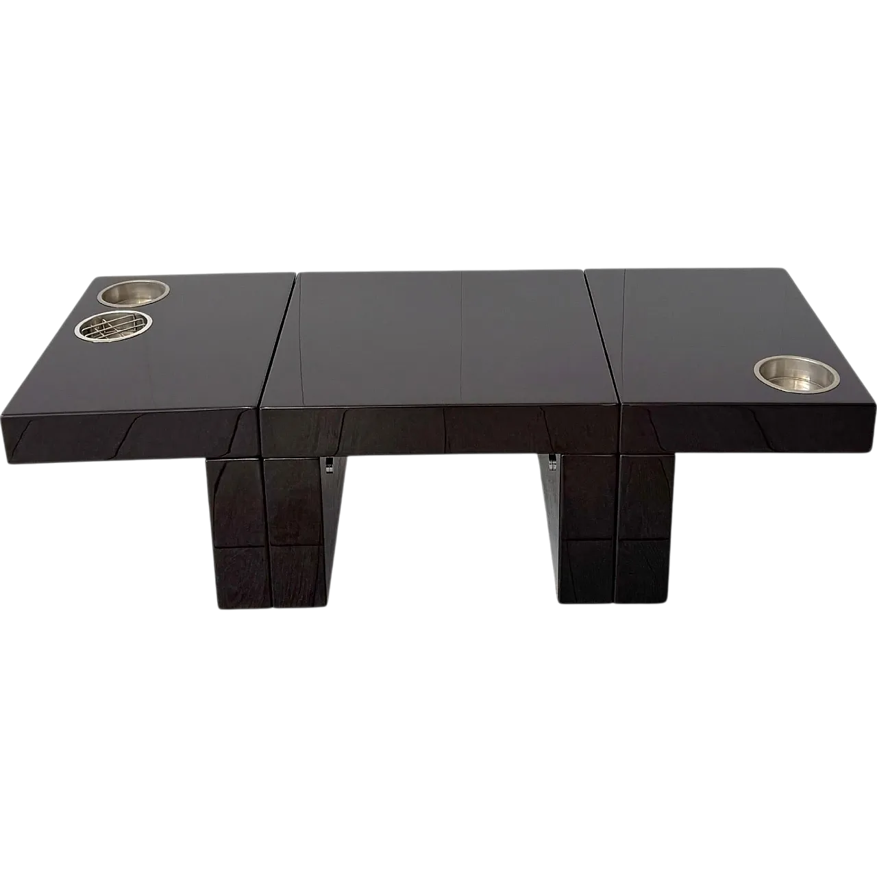 3 tavolini modulari Nac di Cesare Augusto Nava, anni '70 16