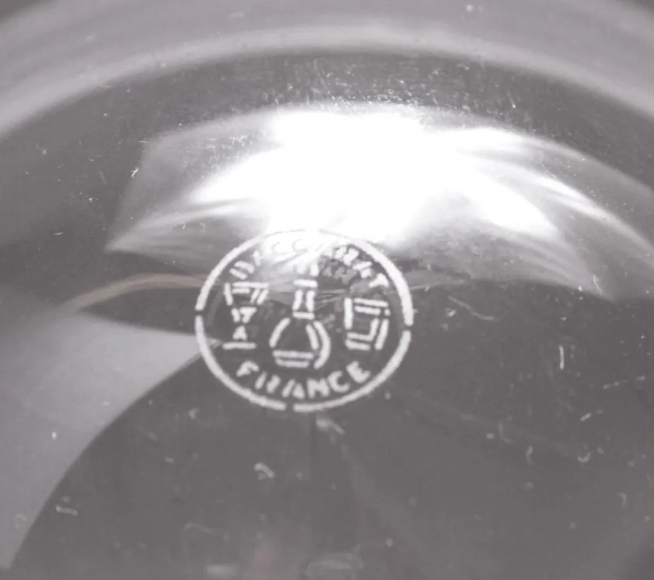 Porta caviale in cristallo di Baccarat, anni '90 4