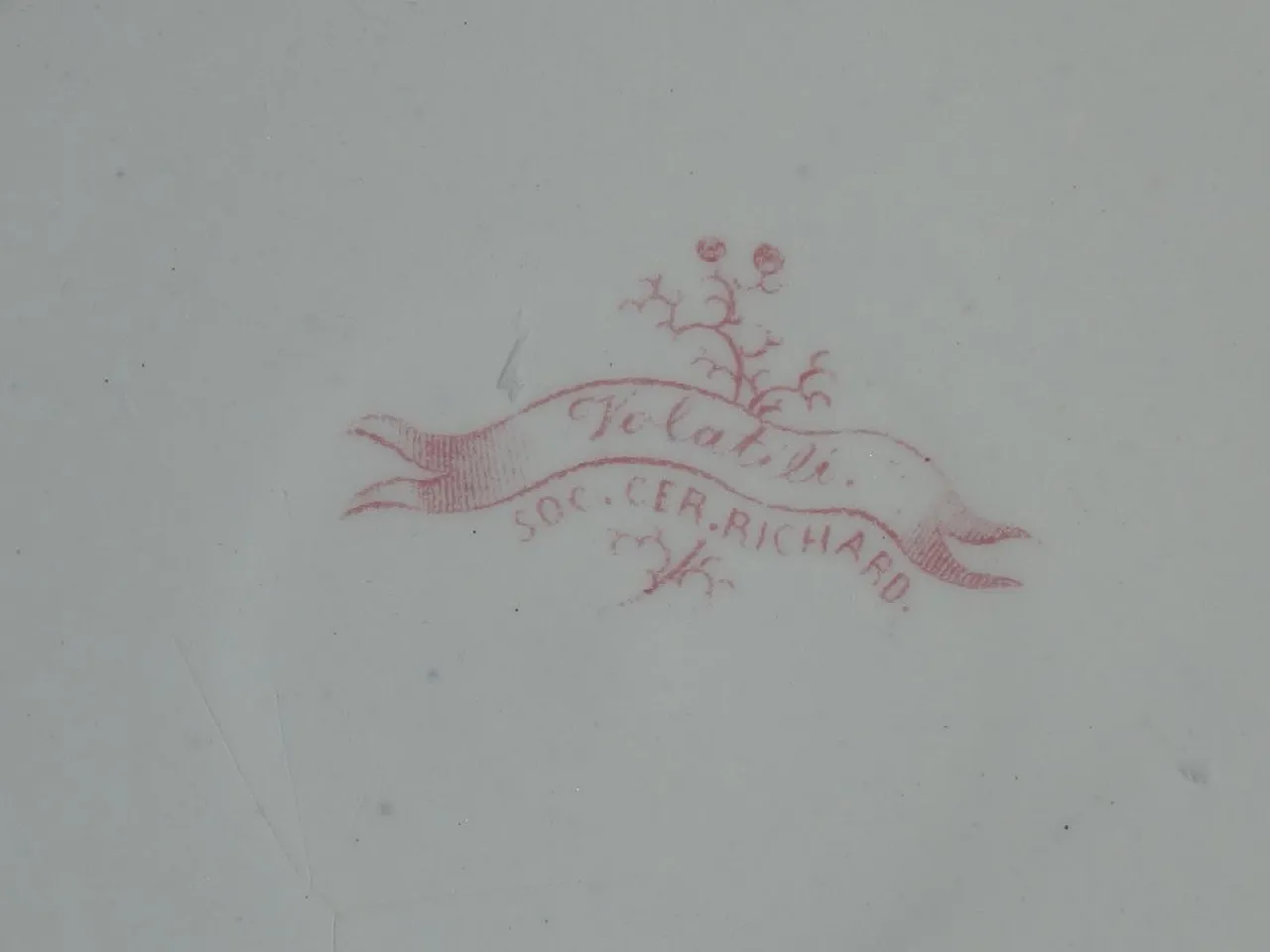 Pair of I Musicanti plates by Richard Ceramics, 1930s 7