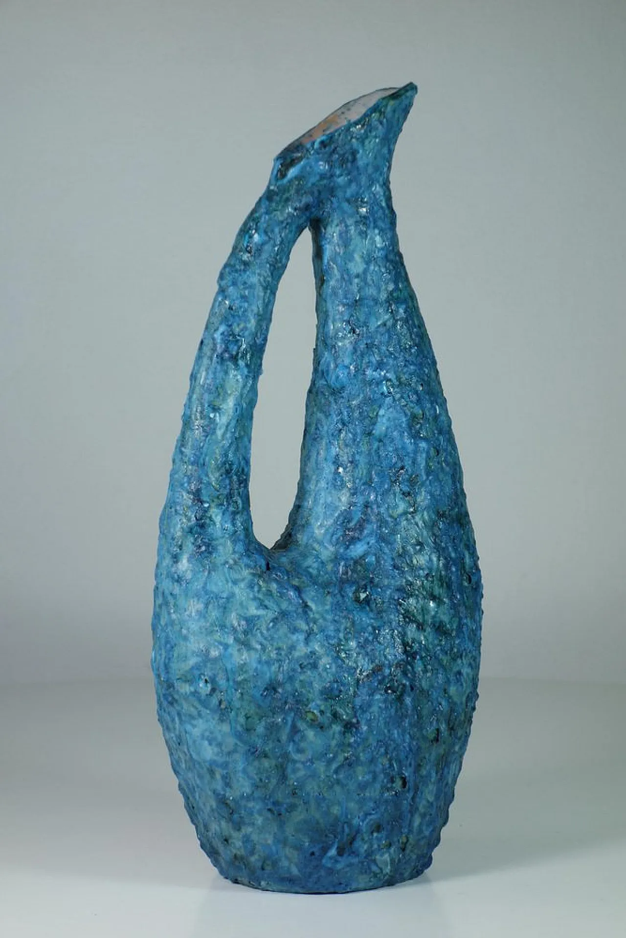 Mid-Century ceramic vase by Matteo di Lieto for Vietri, 1950s 1