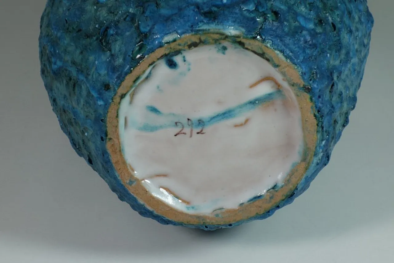 Mid-Century ceramic vase by Matteo di Lieto for Vietri, 1950s 8