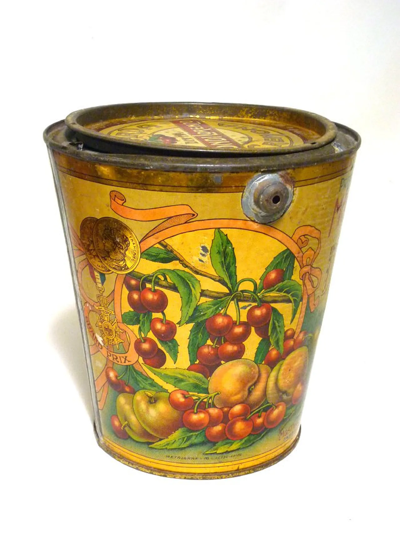 Scatola di senape in latta di Dondi Lorenzo, anni '30 5