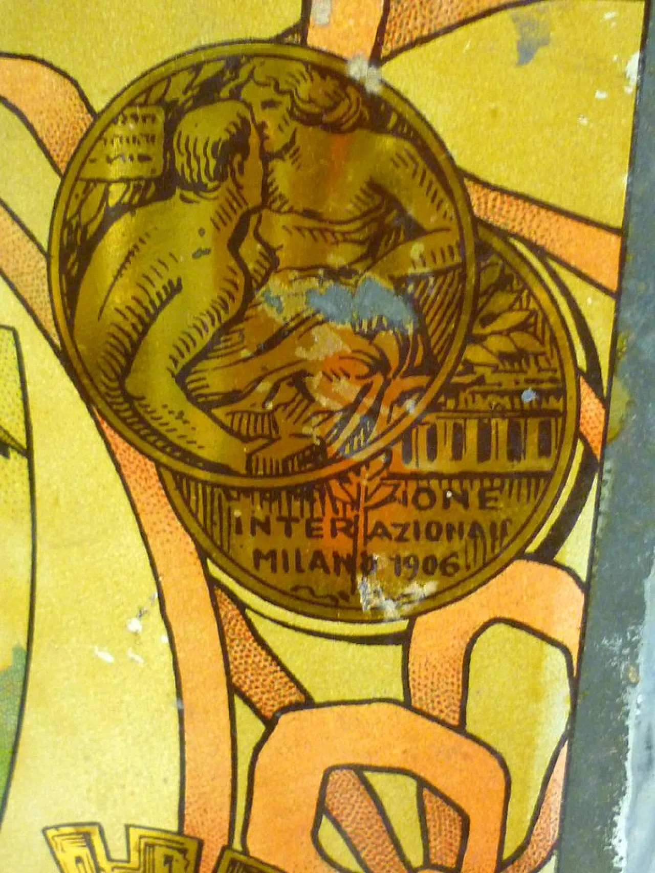 Scatola di senape in latta di Dondi Lorenzo, anni '30 7