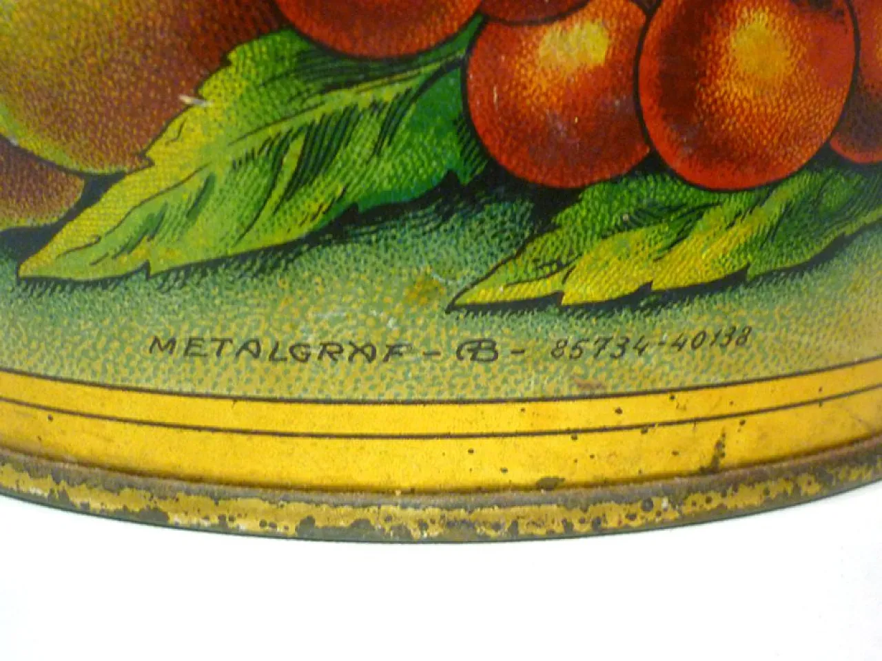 Scatola di senape in latta di Dondi Lorenzo, anni '30 12