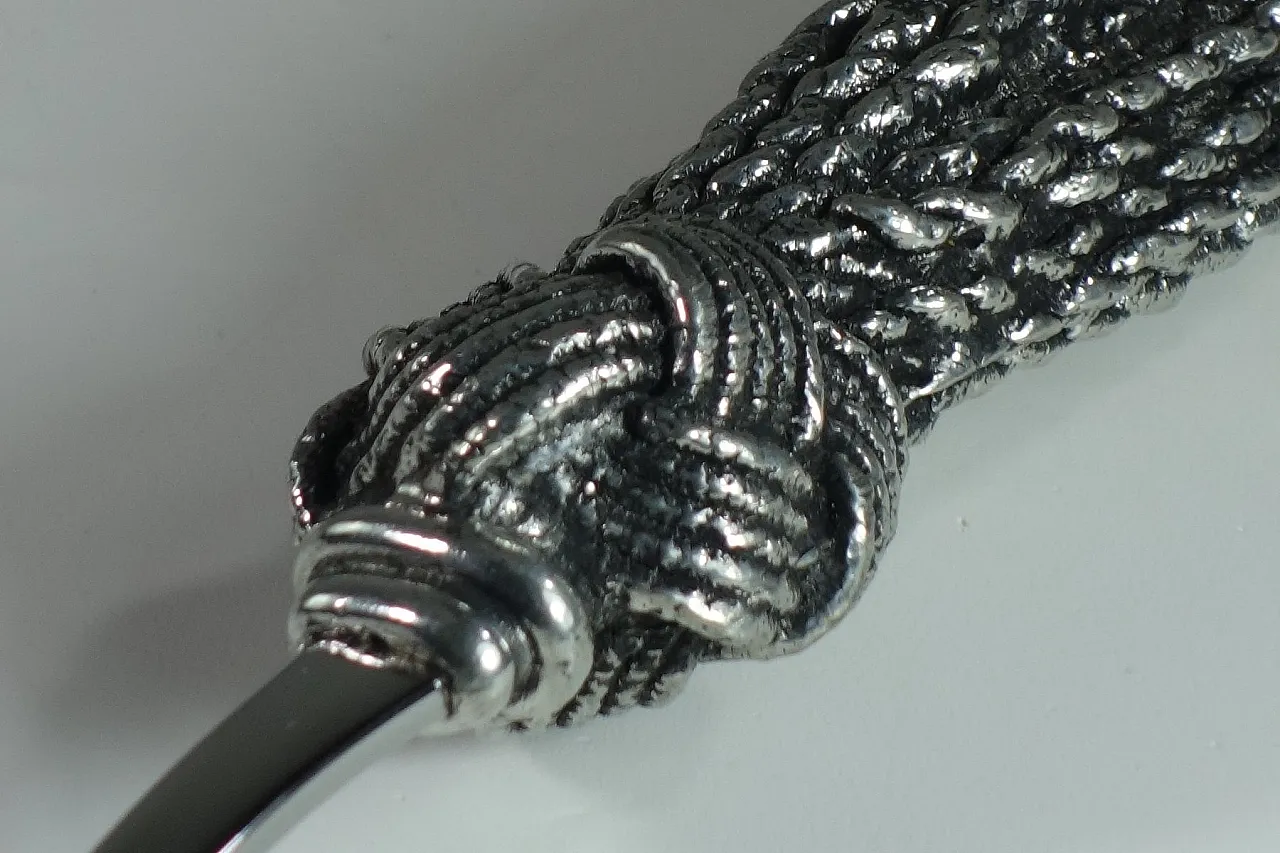 Cucchiaio da portata in metallo di Piero Figura per Atena, anni '80 6