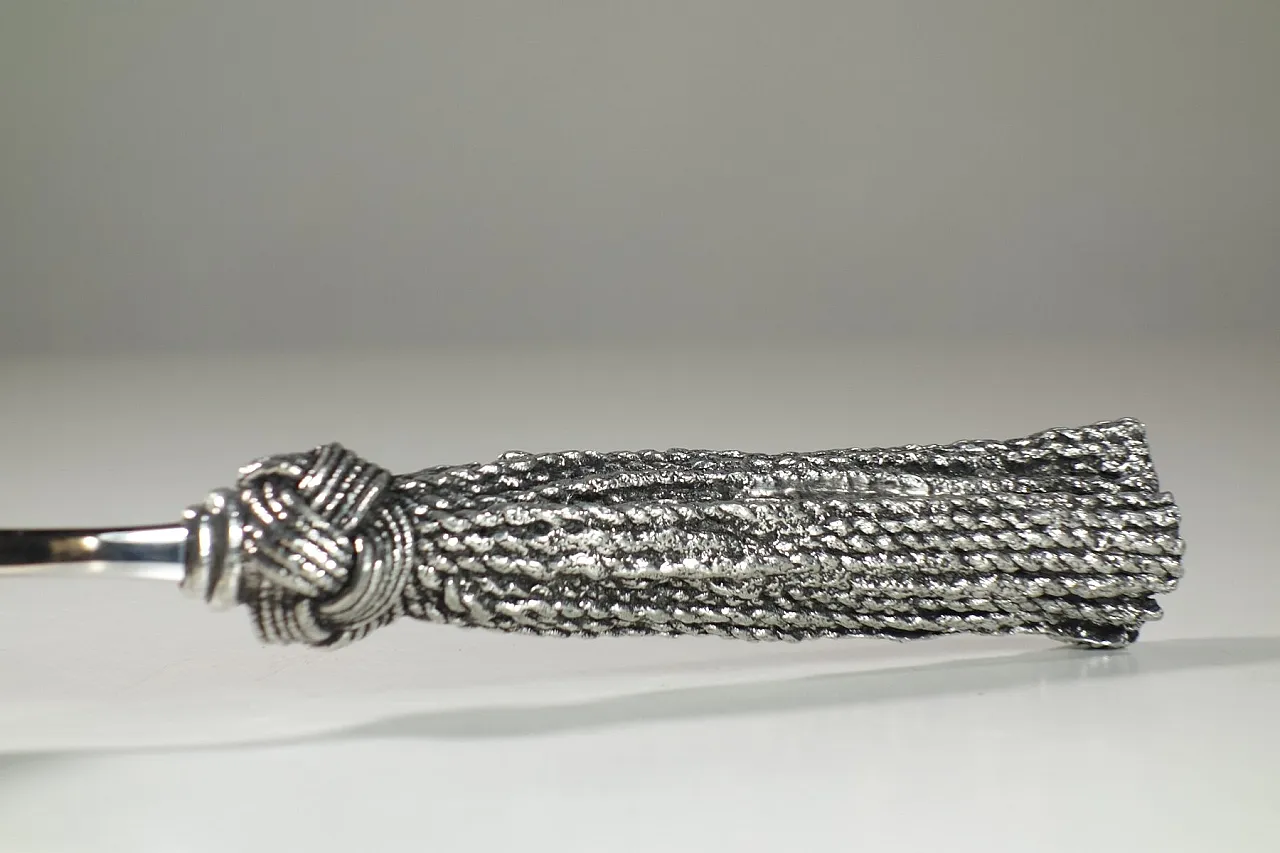 Cucchiaio da portata in metallo di Piero Figura per Atena, anni '80 11