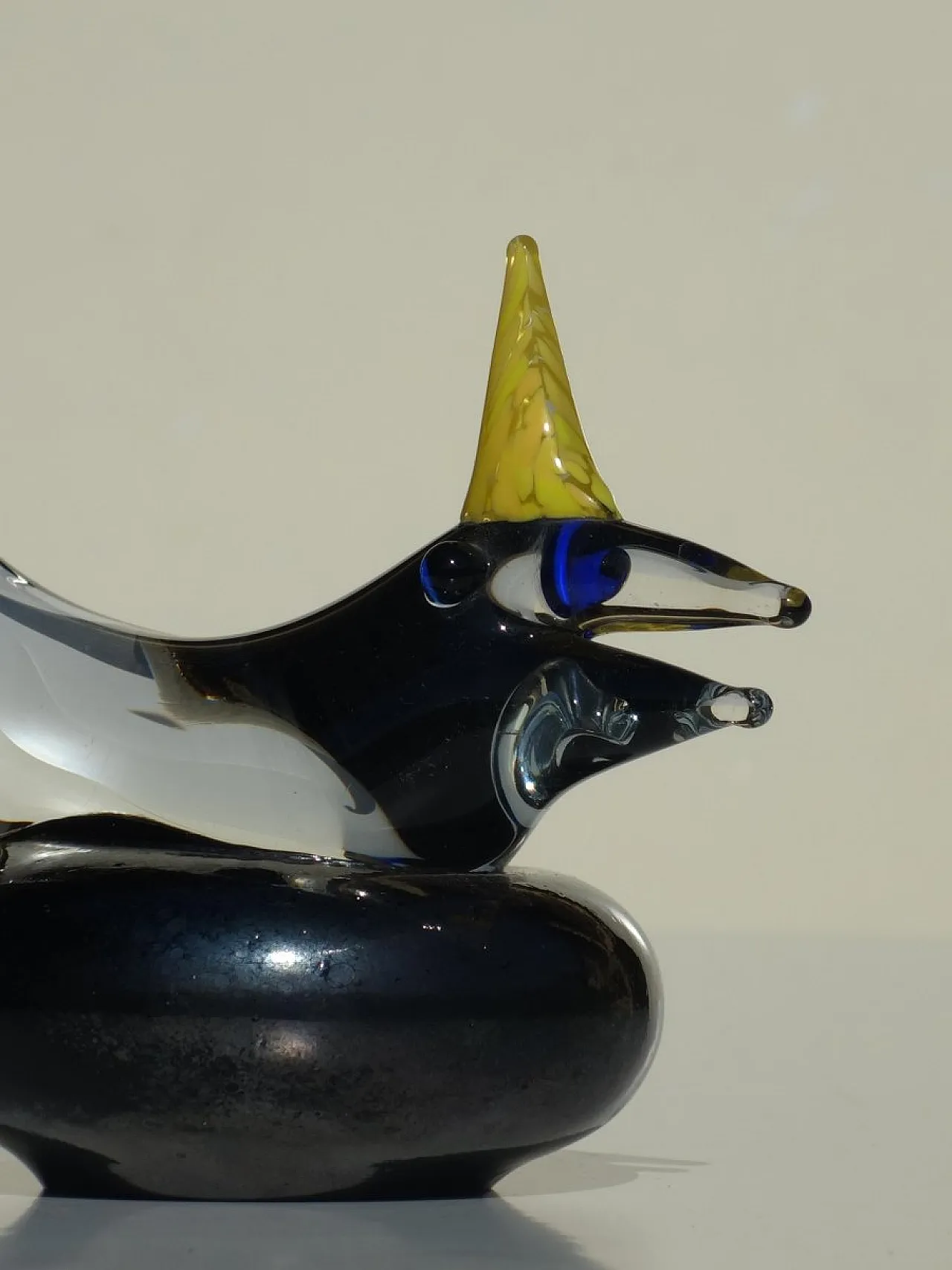 Scultura Dodo Bird in vetro di Novosad & Syn, anni '80 6