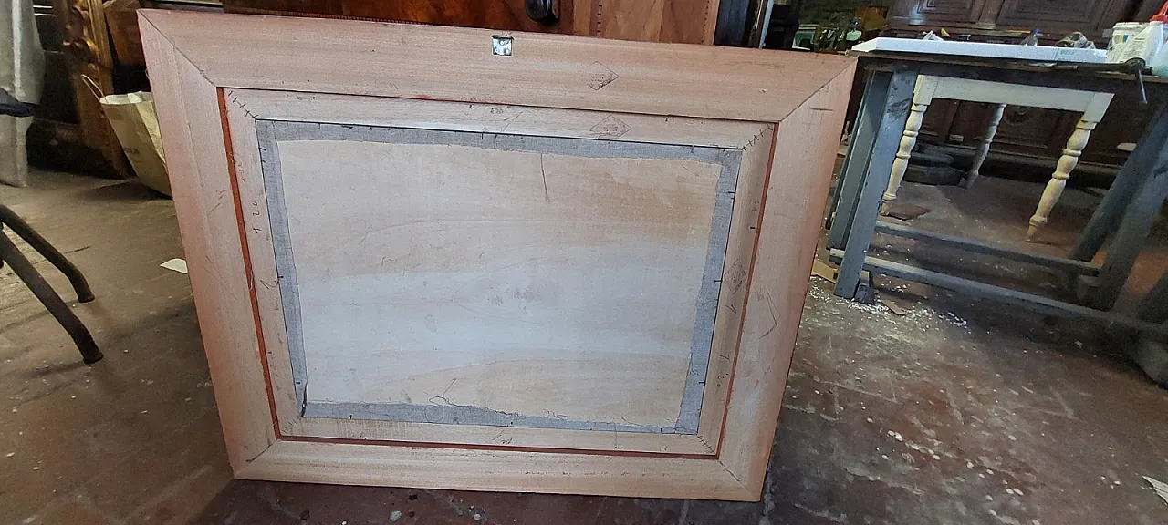 Still Life by Giuseppe Manfredi, oil on cardboard, 20th century 10