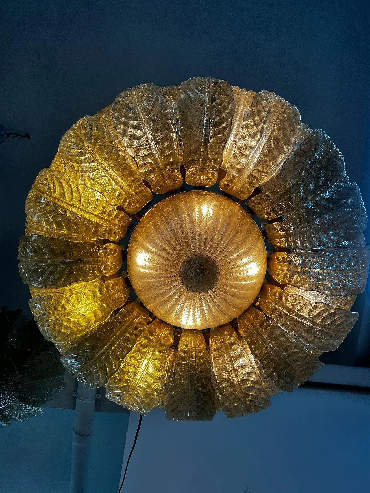 Lampadario Barovier & Toso, anni '50 3