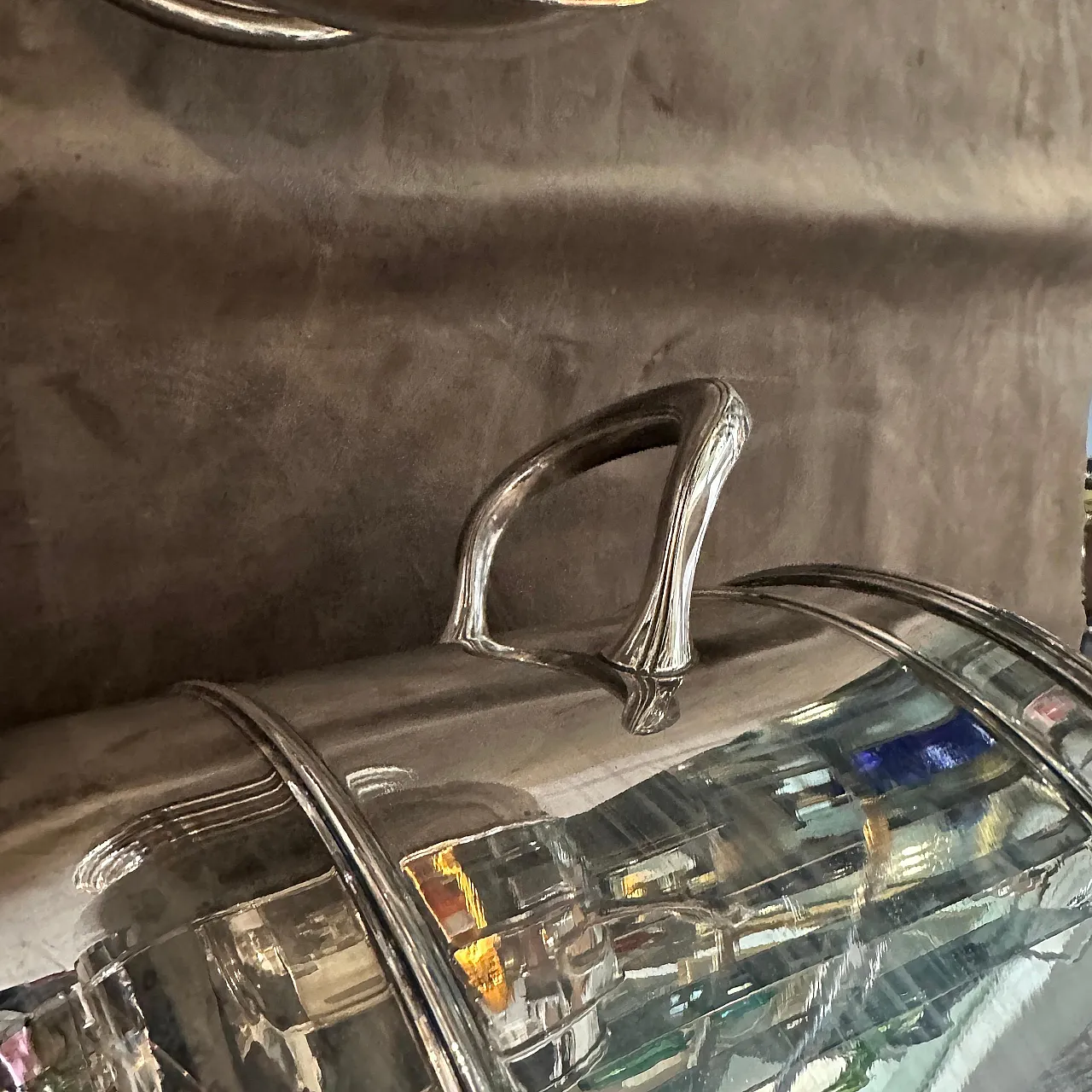 Pair of silver-plated wine coolers, 1970s 12