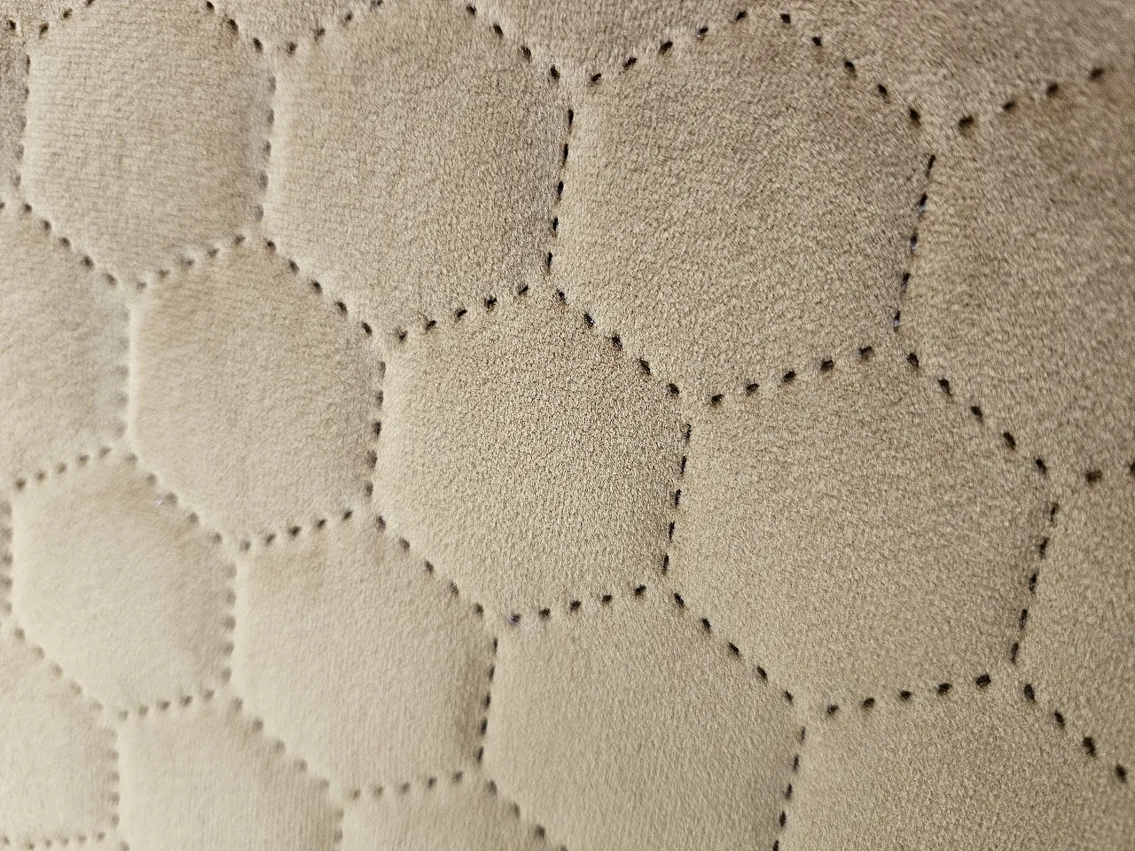 Padded armchair lounge in beech, 80s 10