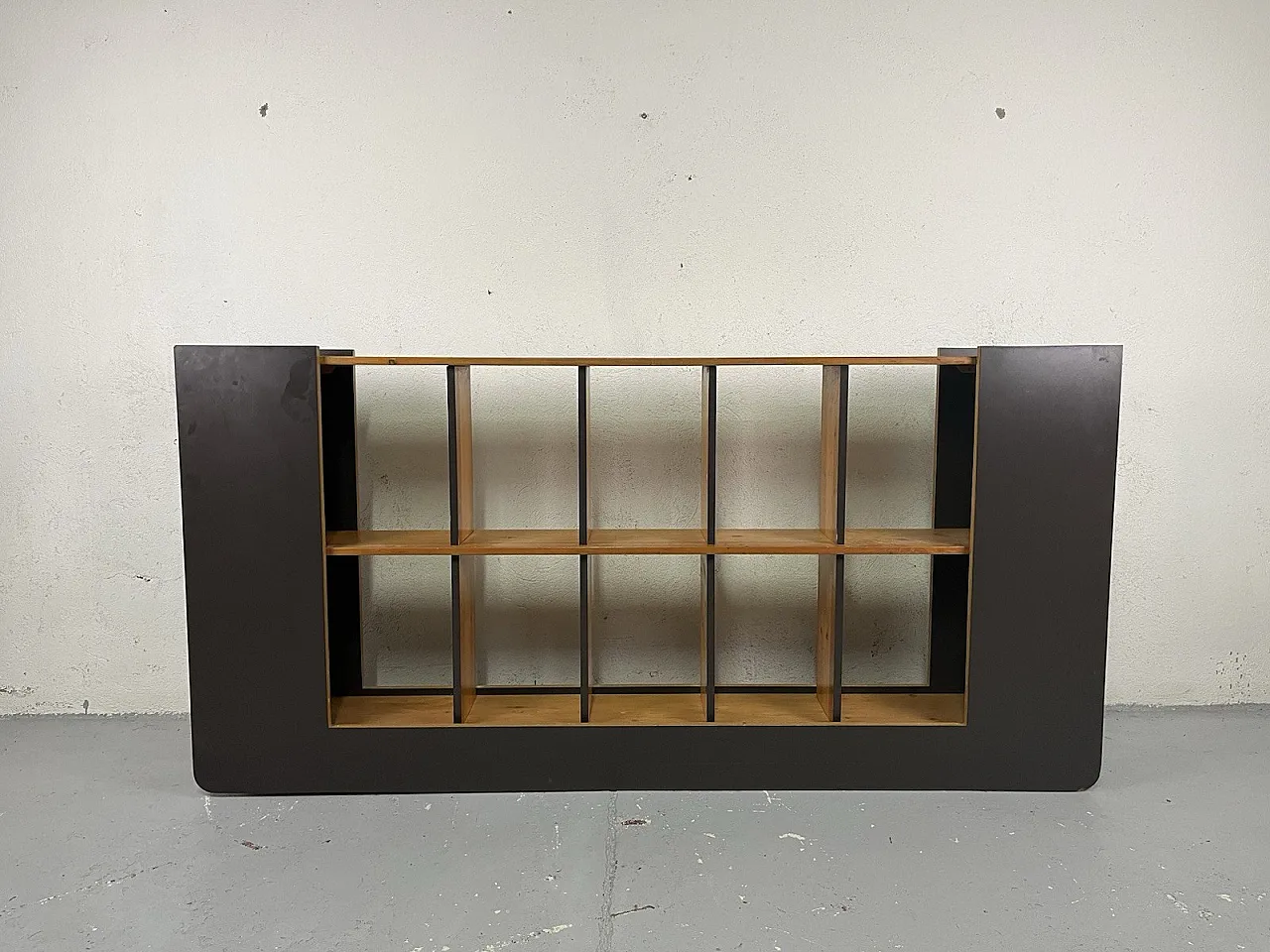 Wooden bookcase by Roberto Pamio for Stilwood, 1970s 1