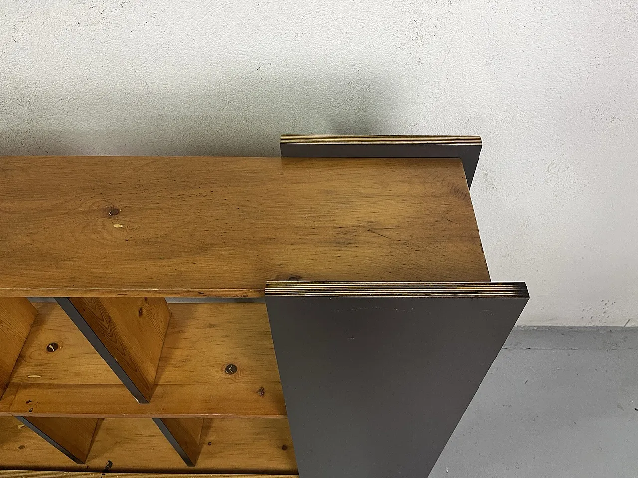 Wooden bookcase by Roberto Pamio for Stilwood, 1970s 4