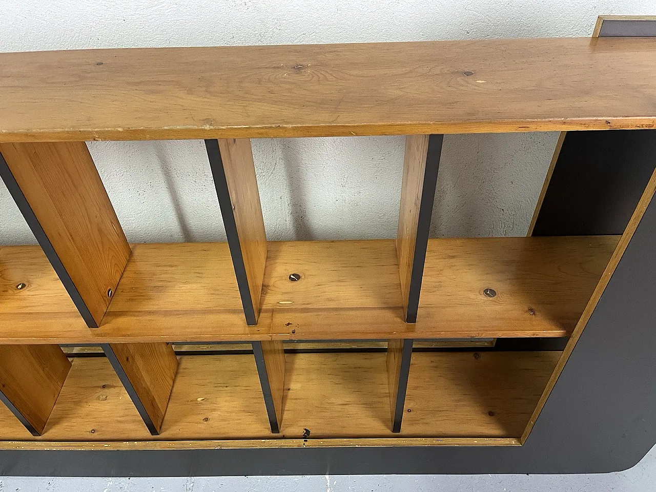 Wooden bookcase by Roberto Pamio for Stilwood, 1970s 5