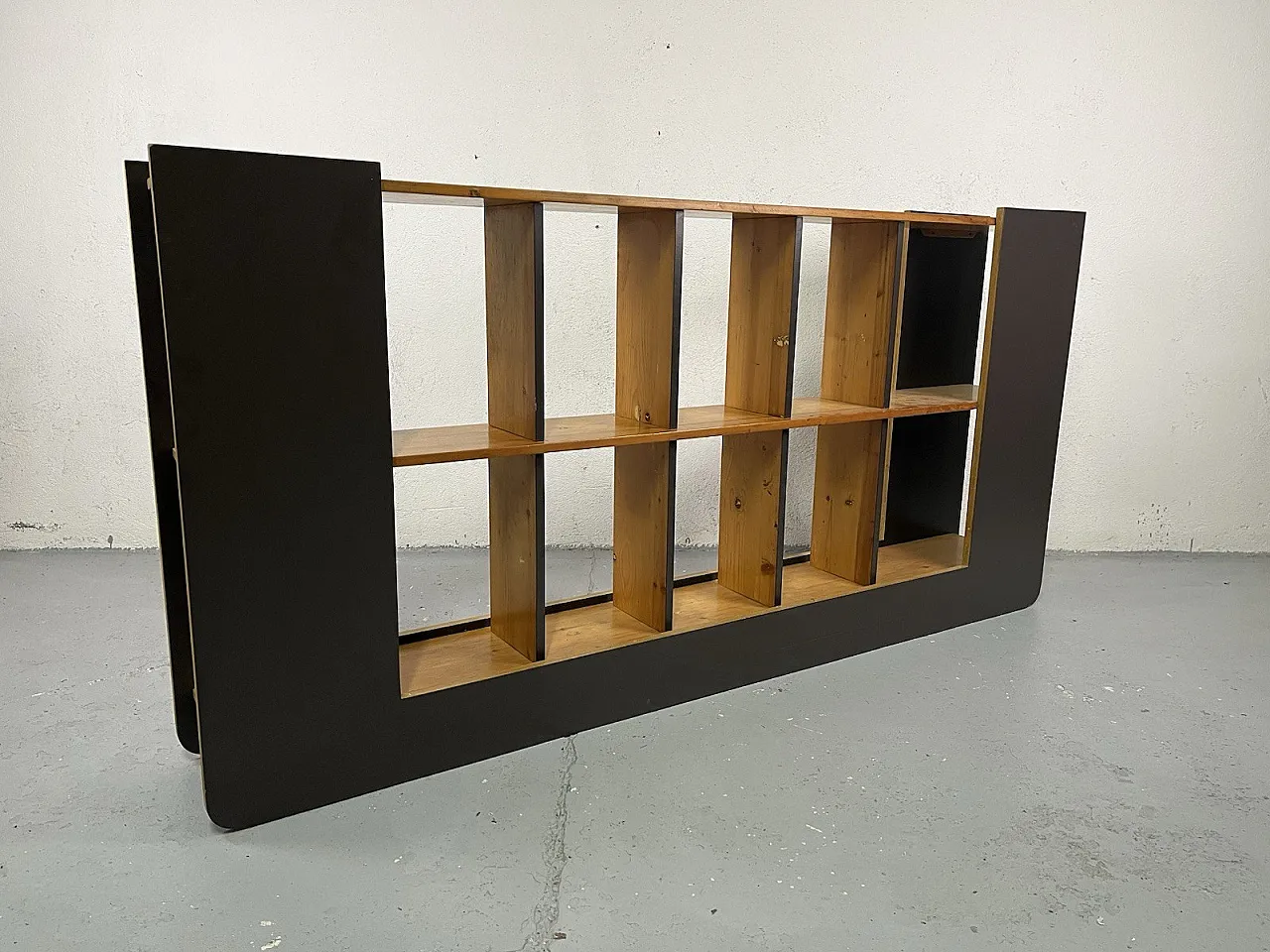 Wooden bookcase by Roberto Pamio for Stilwood, 1970s 9