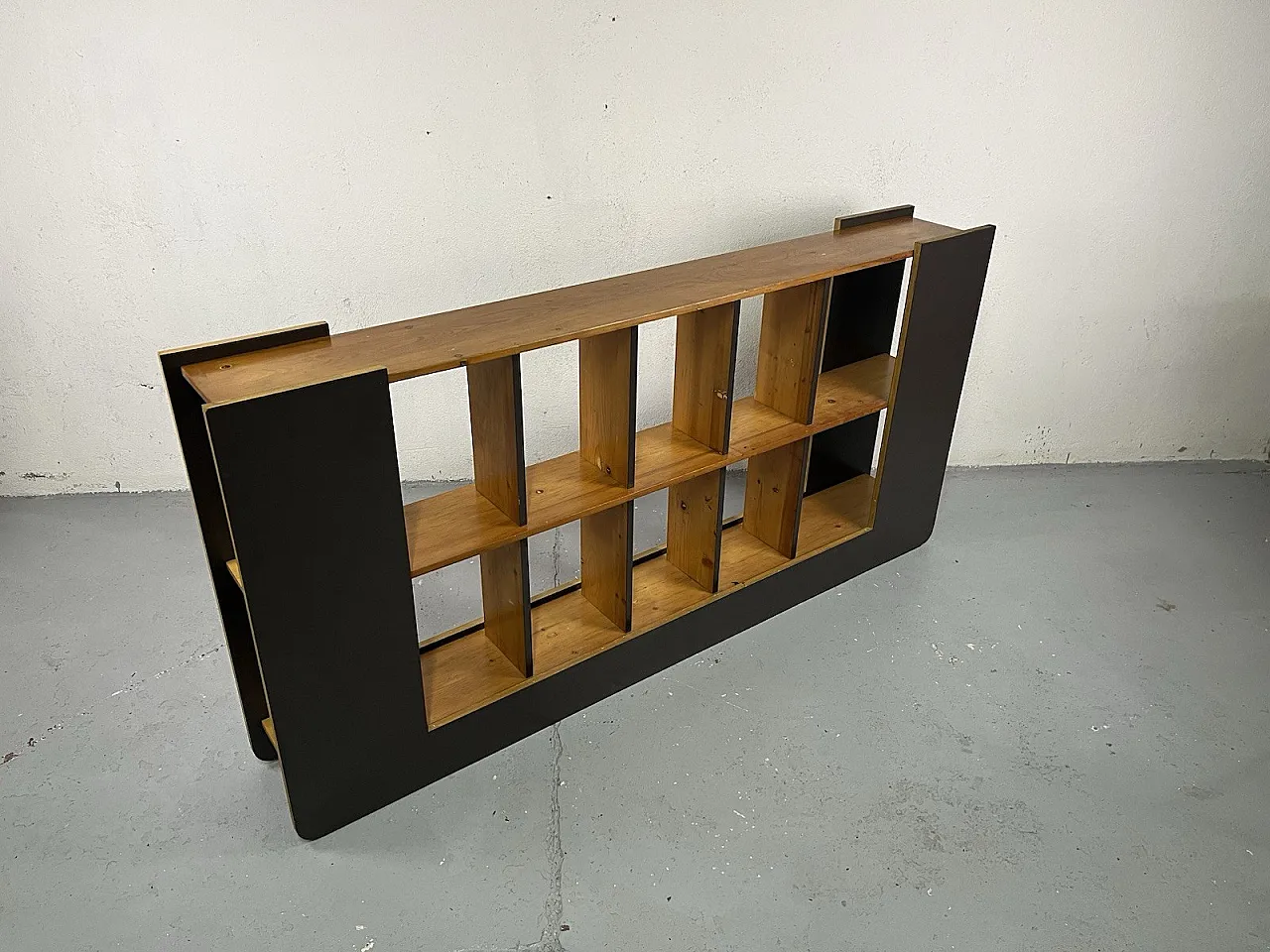 Wooden bookcase by Roberto Pamio for Stilwood, 1970s 10