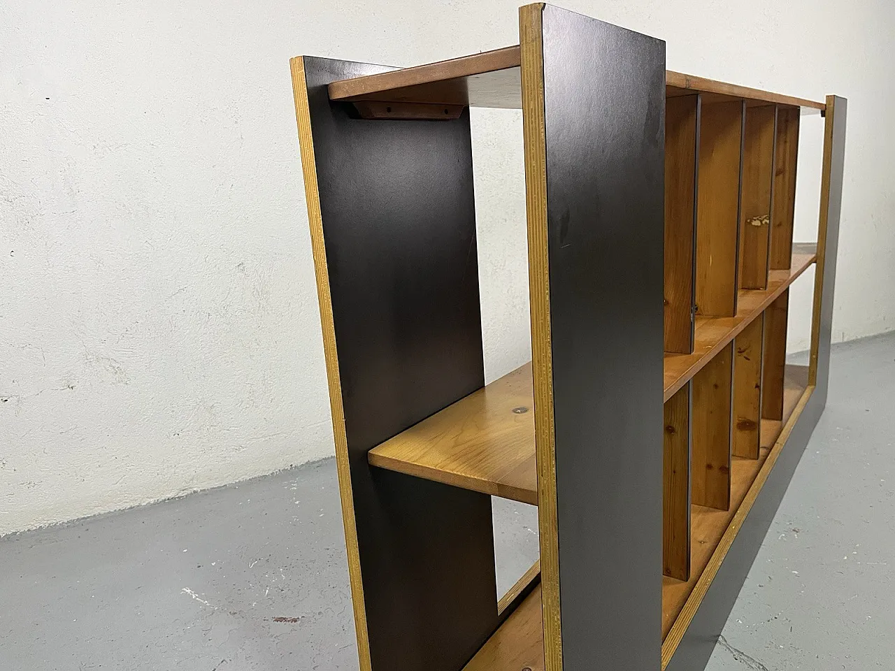 Wooden bookcase by Roberto Pamio for Stilwood, 1970s 11